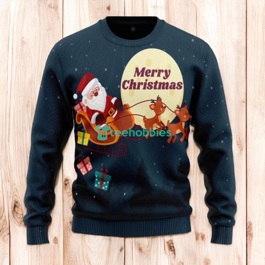 Christmas Santa Claus Ugly Sweaters, Merry Christmas Ugly Sweaters