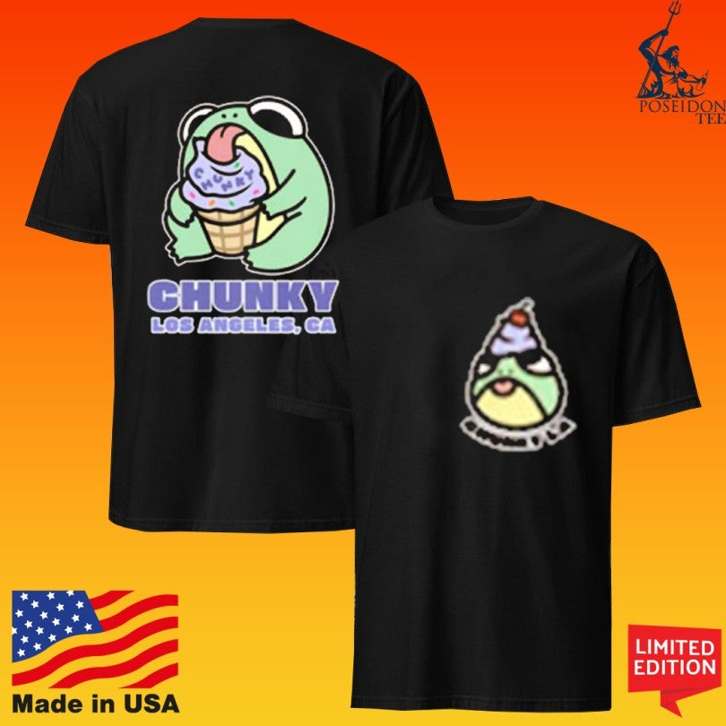 Chunky Ice Cream Frog T-shirt