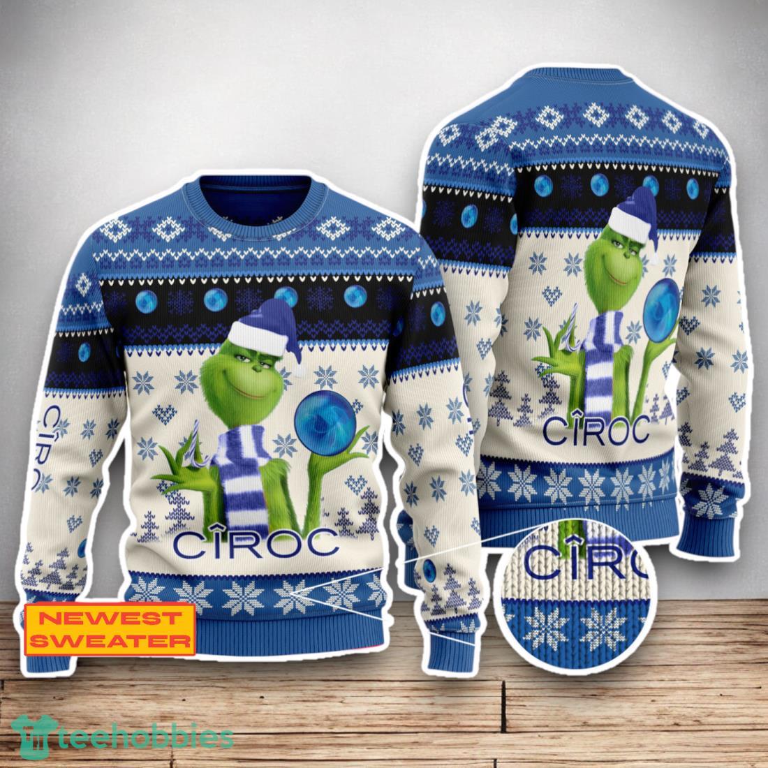 Ciroc Vodka The Grinch Ugly Christmas Sweater Christmas Special Gifts For Men Women