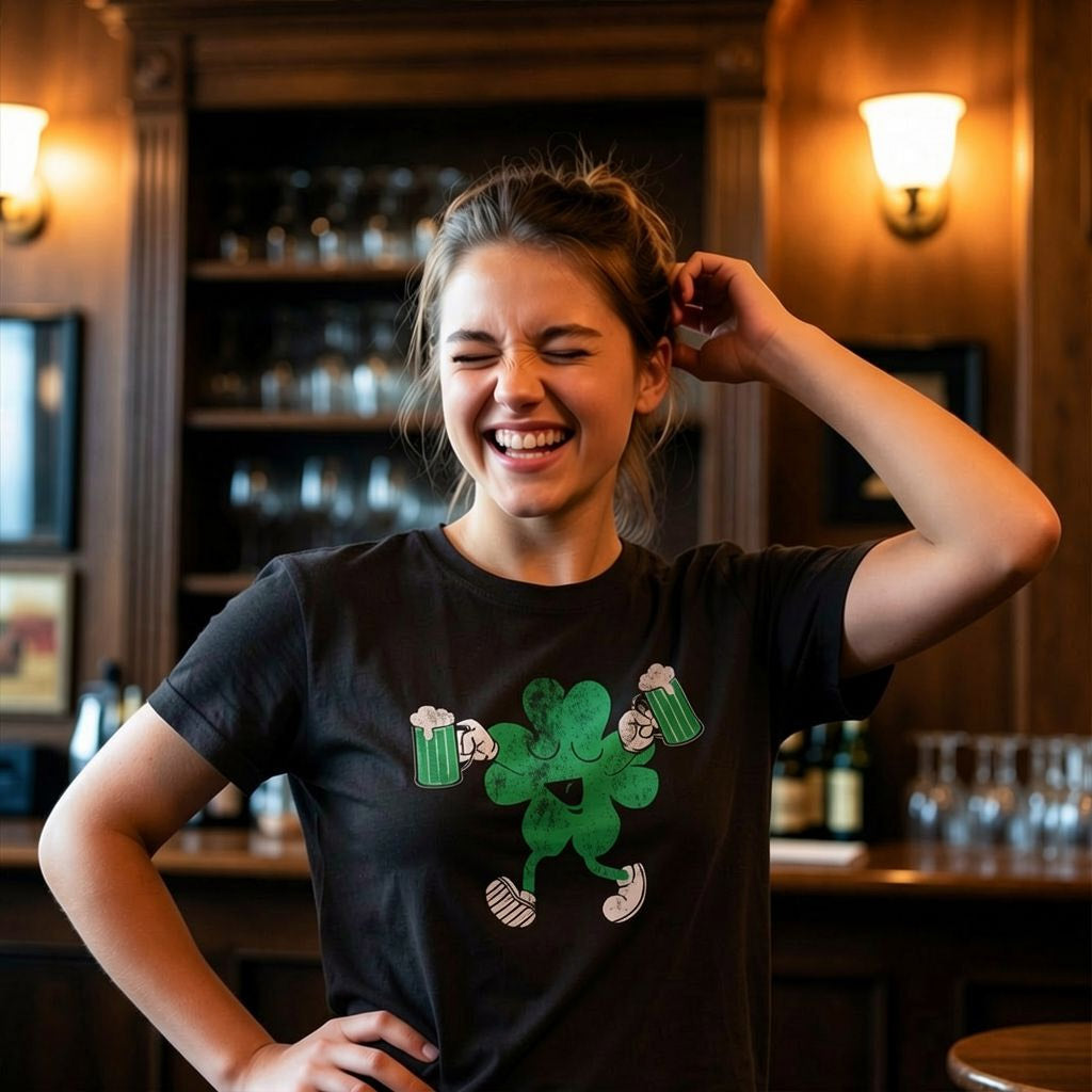 Clover Drinking Women's T Shirt