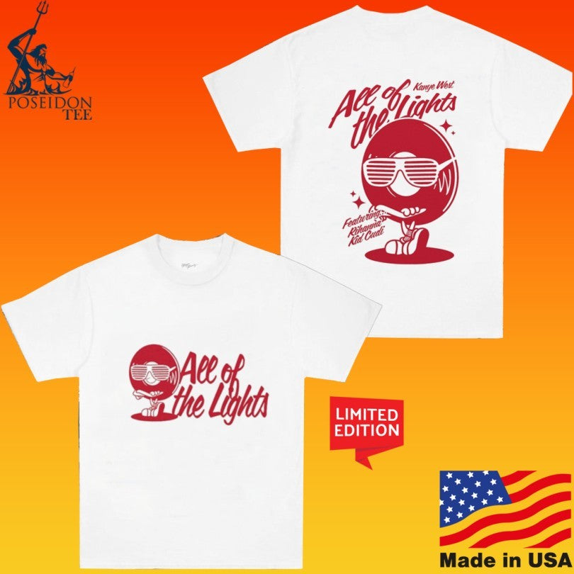 Cold Prints All Of The Lights Disc T-shirt