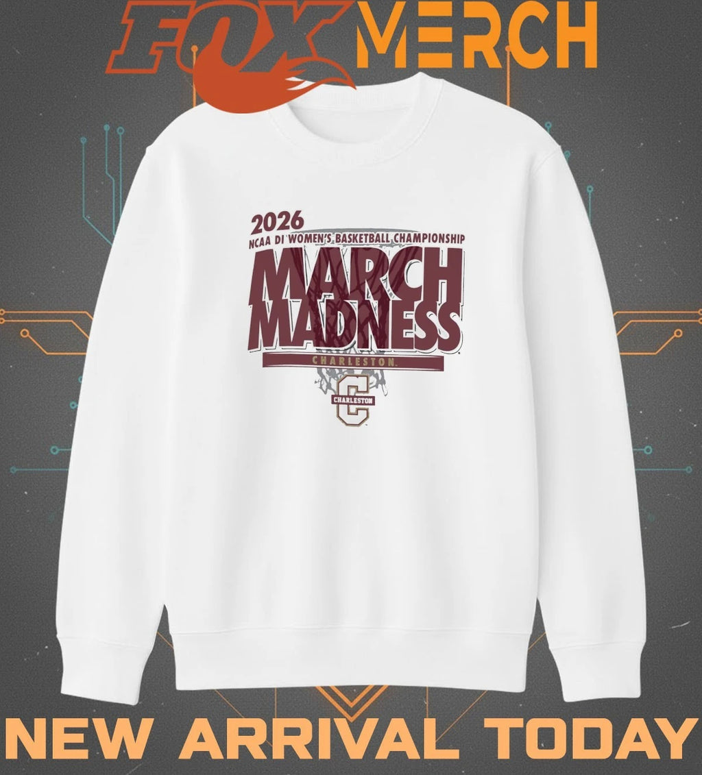 College Of Charleston Cougars 2026 NCAA DI Women’s Basketball Championship March Madness t-shirt