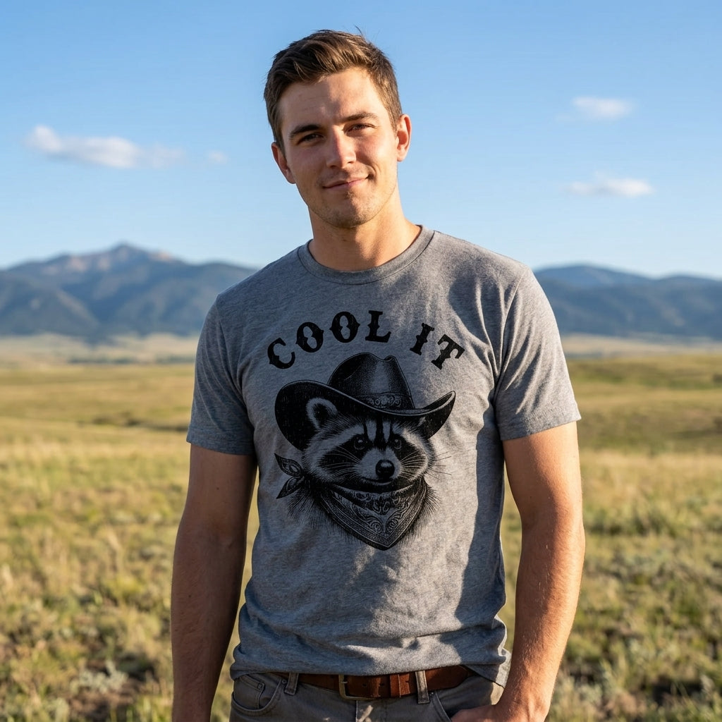 Cool It Cowboy Men's T Shirt