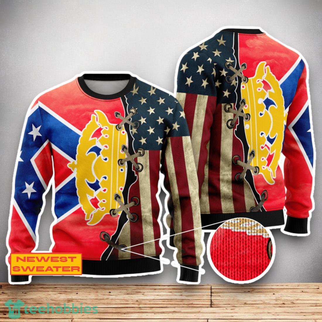 Corona Extra USA Flag 3D Sweater For Men Women