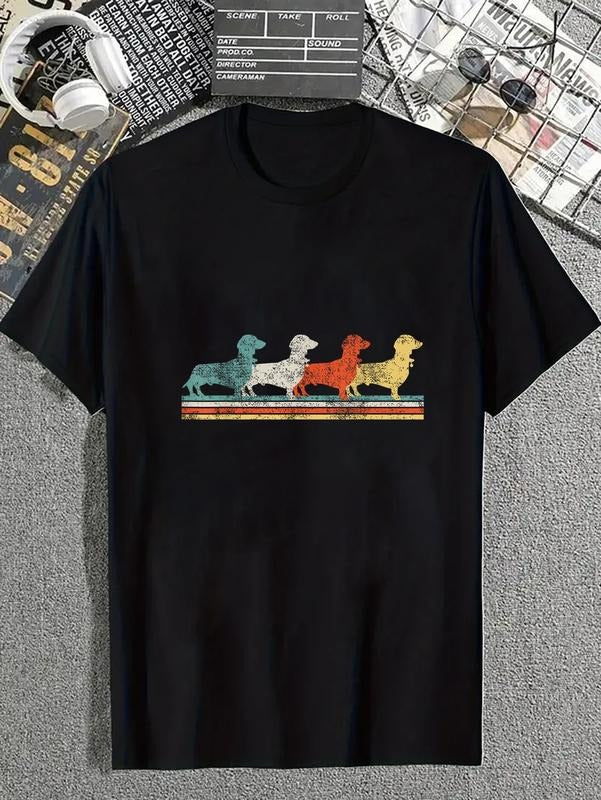 cotton Dachshund Wiener Weiner Doxie T-Shirt casual Fashion graphic tees for women Hoodie, Sweatshirt | PodTeesHub.com