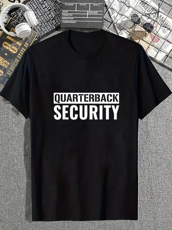 cotton Football Offensive Line Lineman Quarterback Protection T-Shirt casual Fashion graphic tees for women Hoodie,...