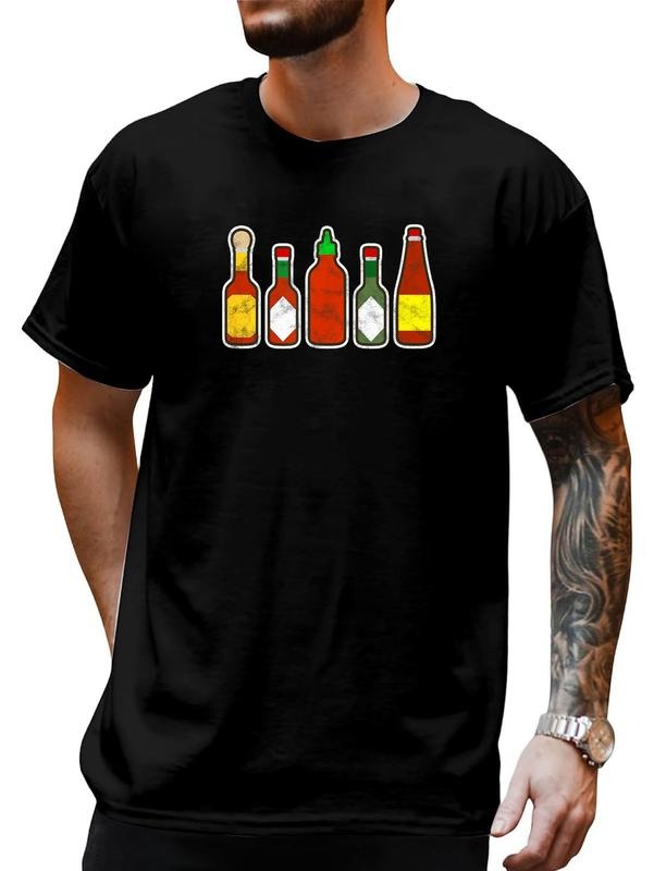 cotton Habanero Hot Sauce Foodie tee Spicy Hot Mexican Food t-shirt T-Shirt casual Fashion graphic tees Hoodie, Sweatshirt