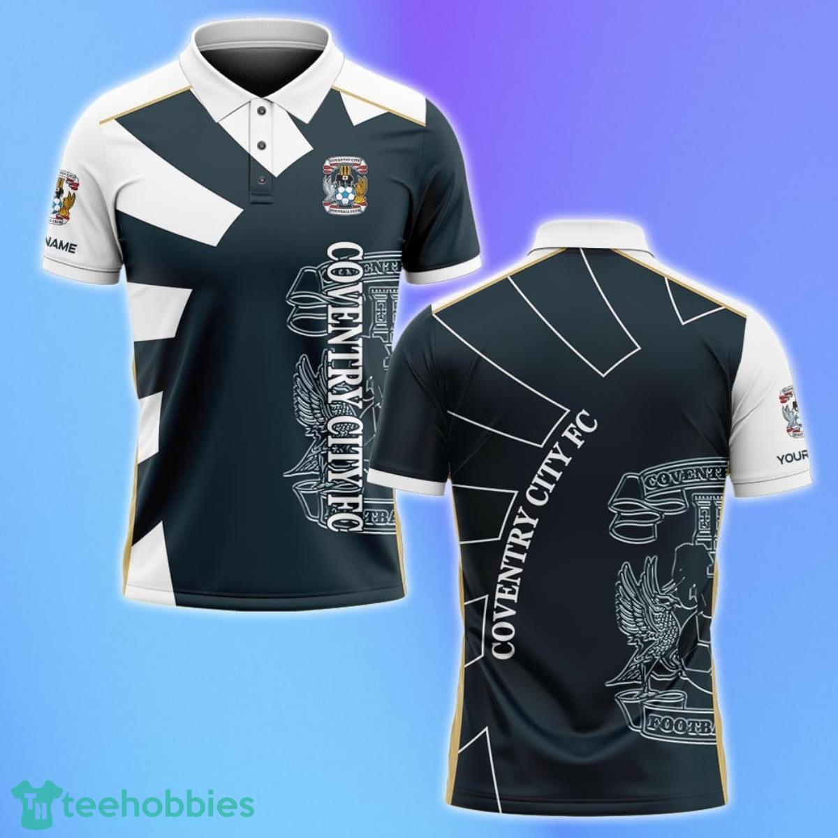 Coventry City Polo Shirt Custom Name Gifts For Loved Ones