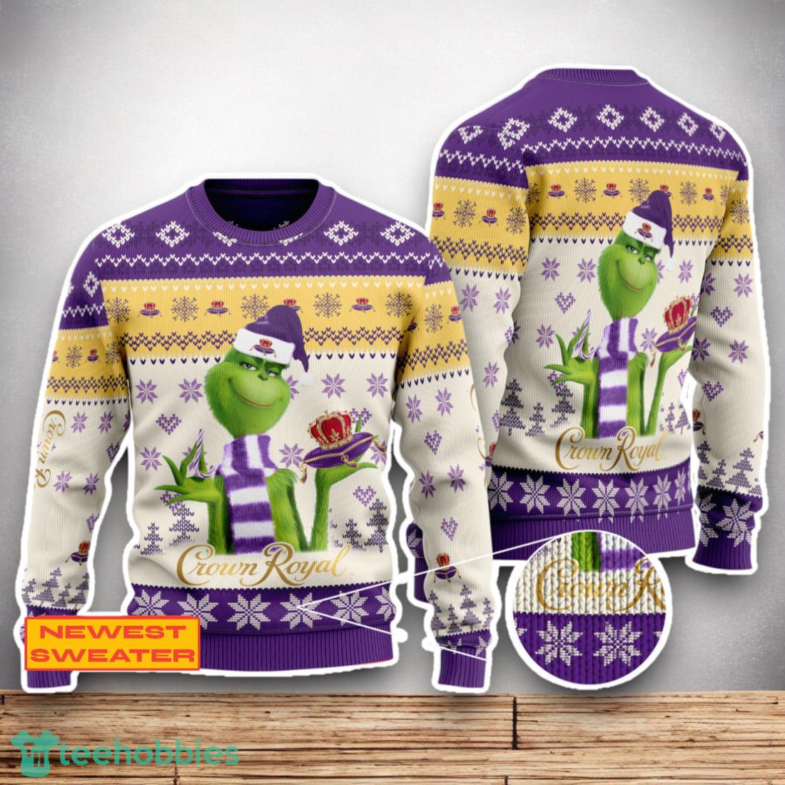 Crow Royal The Grinch Ugly Christmas Sweater Christmas Special Gifts For Men Women