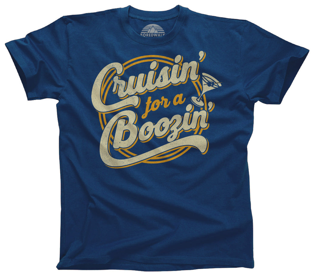 Men's Cruisin for a Boozin T-Shirt - Funny Drinking Shirt