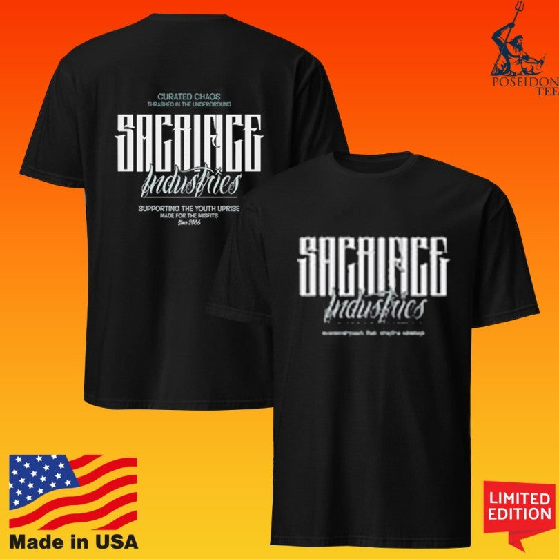Curated Chaos Sacrifice Industries T-shirt