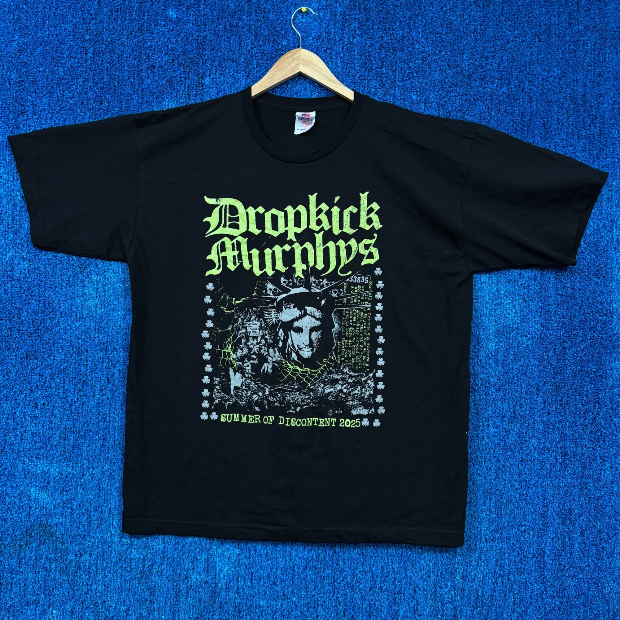 Band Tees Dropkick Murphys Summer Of Discontent 2025 Tour Punk Tee Xl Hoodie, Sweatshirt | PodTeesHub.com