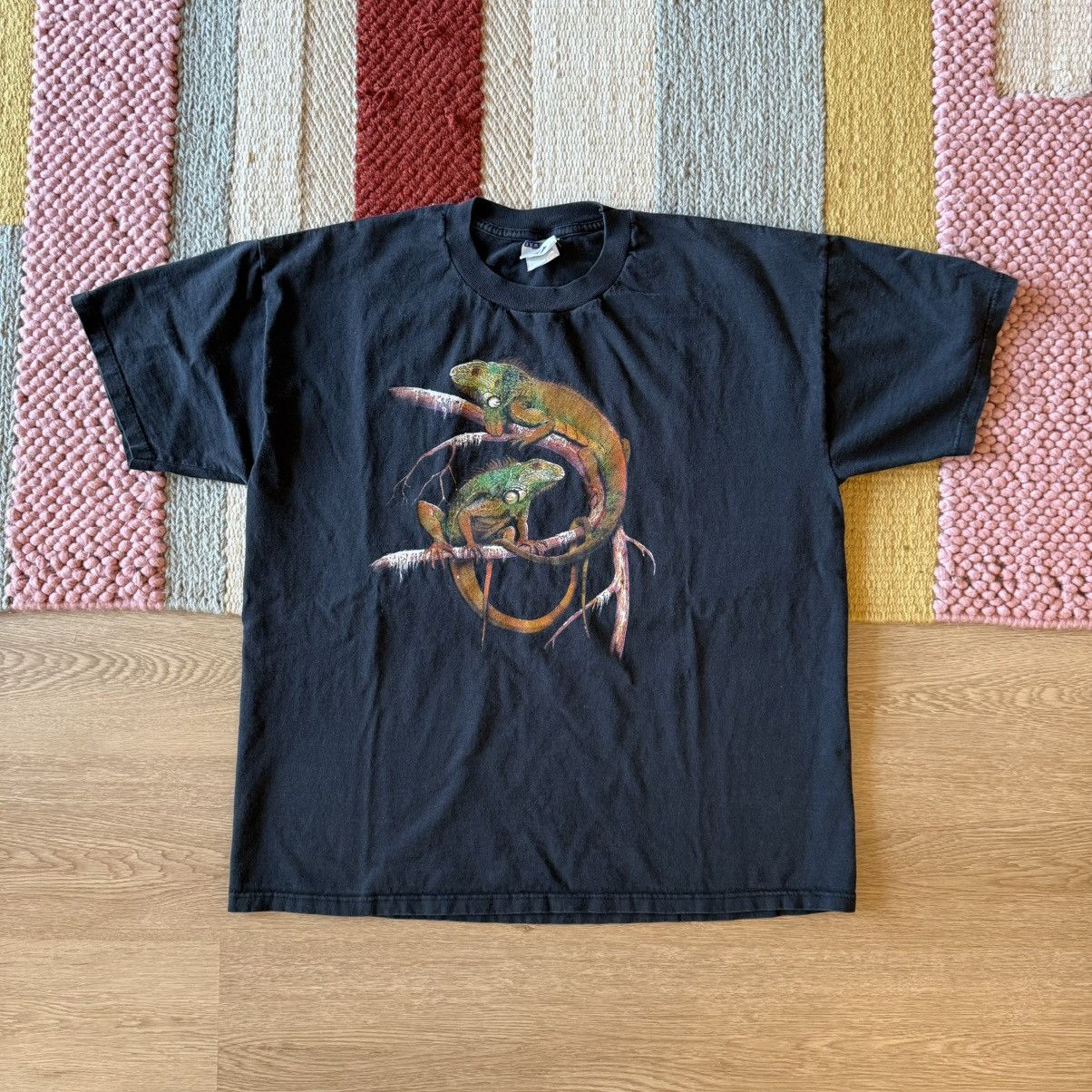 Vintage 90s Graphic T Shirt Nature Animal Size Xl Black Hoodie, Sweatshirt | PodTeesHub.com