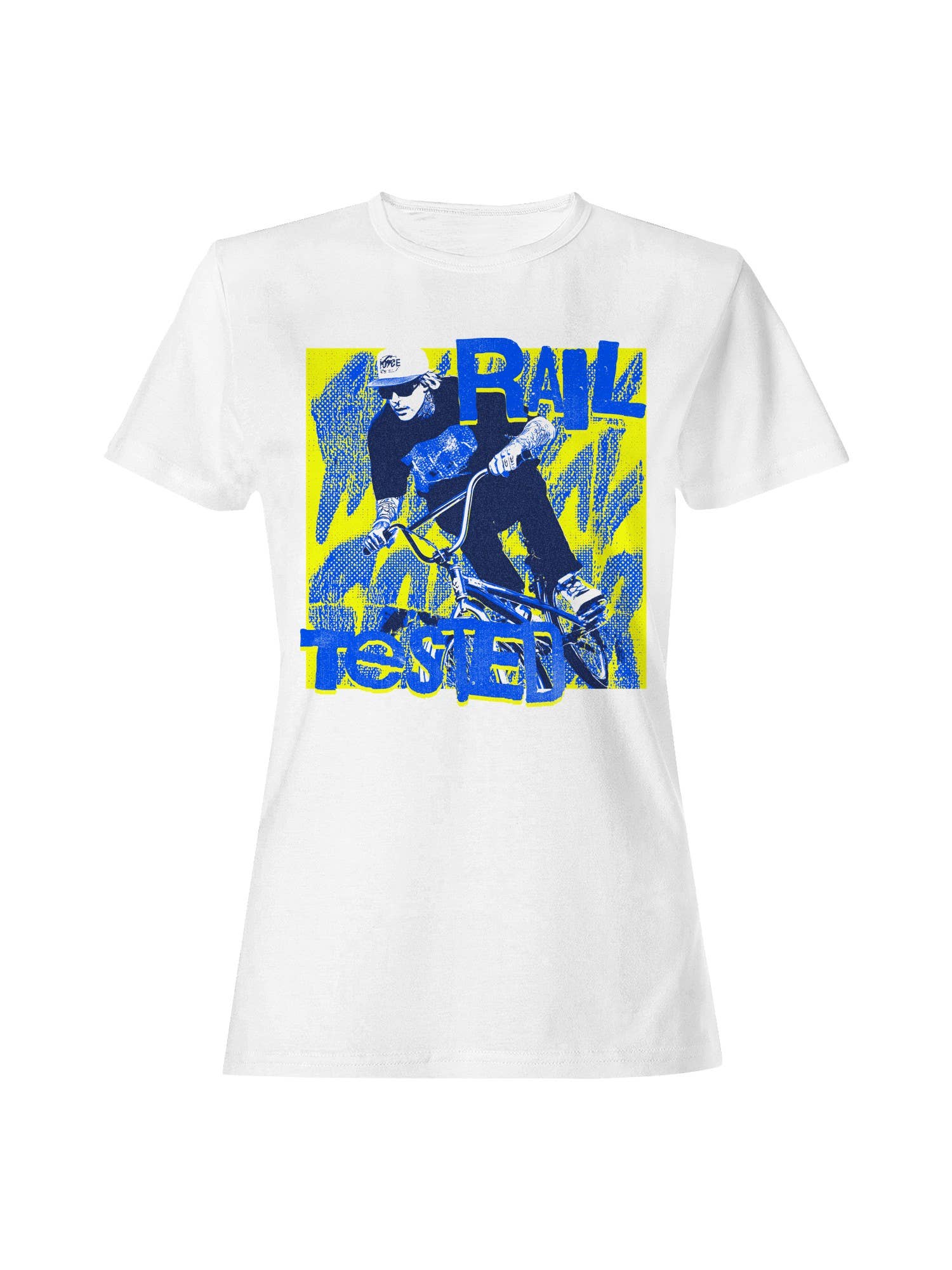 Rail Tested Bmx Design Women's T-Shirt Hoodie, Sweatshirt | PodTeesHub.com