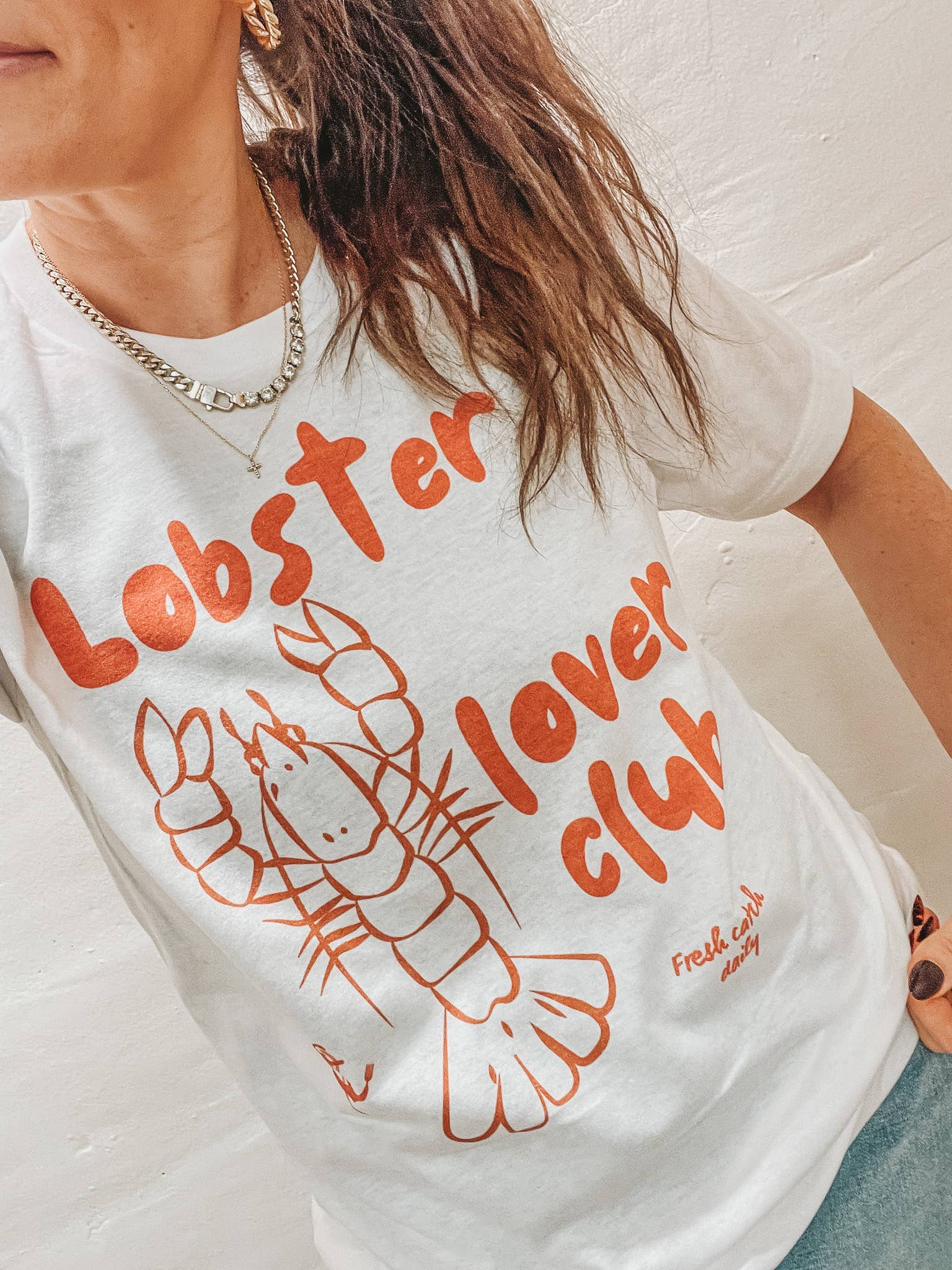 Lobster Lover Club Graphic Tee | Summer Tee Hoodie, Sweatshirt | PodTeesHub.com