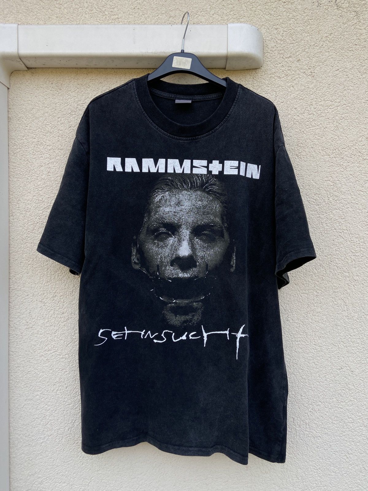 Band Tees Rammstein Vintage Band Tee Opium Merch Washed Hoodie, Sweatshirt | PodTeesHub.com