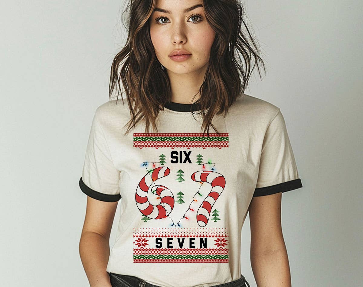 67 Ugly Christmas Sweater Meme Funny Ringer Shirt Hoodie, Sweatshirt | PodTeesHub.com