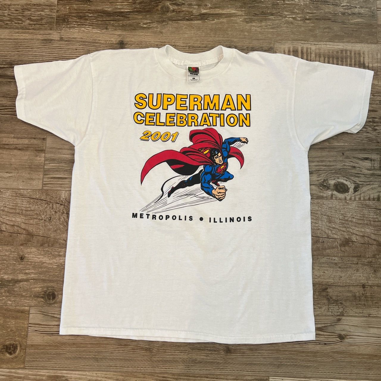Vintage Superman Celebration Tshirt Hoodie, Sweatshirt | PodTeesHub.com