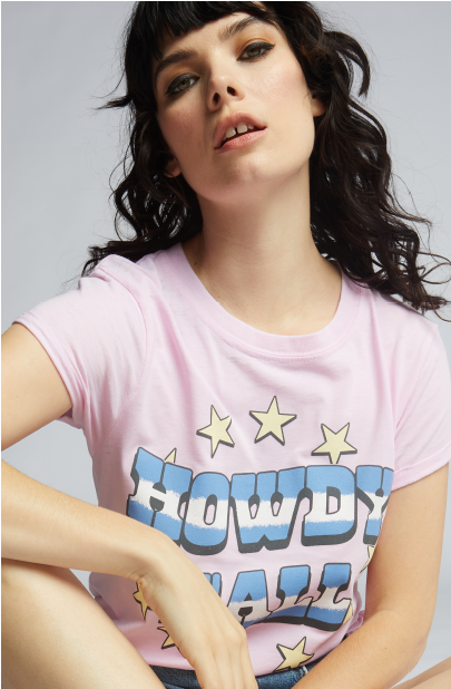 302938 - 130 Howdy Burn Out Graphic Tee Hoodie, Sweatshirt | PodTeesHub.com