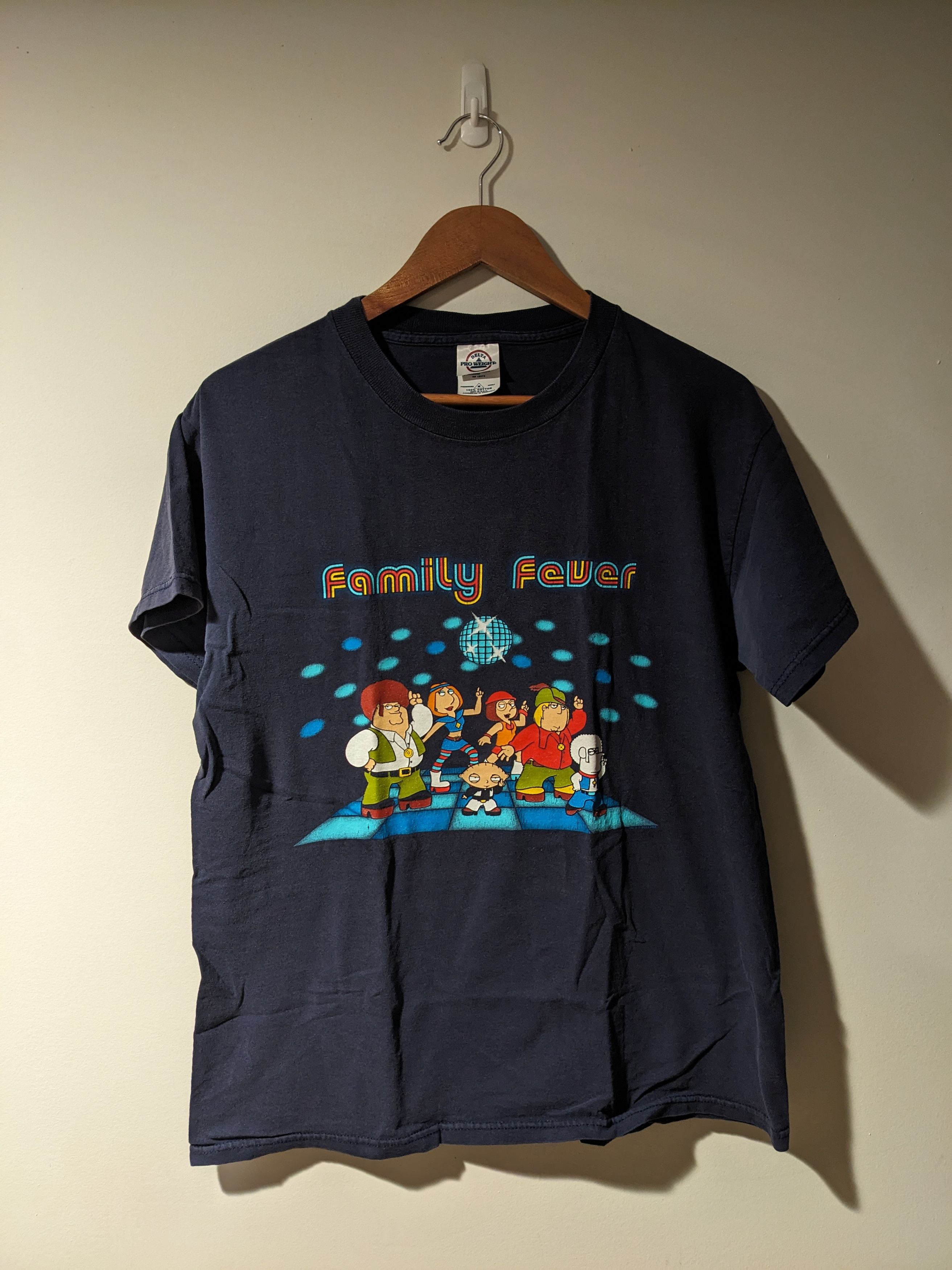 Vintage 2003 Family Guy Disco Dancing Cartoon Medium T Shirt Hoodie, Sweatshirt | PodTeesHub.com