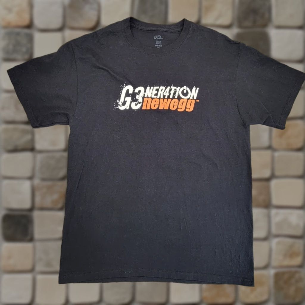 Port Company Generation Newegg Warrior G3n3r4t1on Black Sci Fi Gaming T Shirt Men L Crew Neck Short Hoodie, Sweatshirt