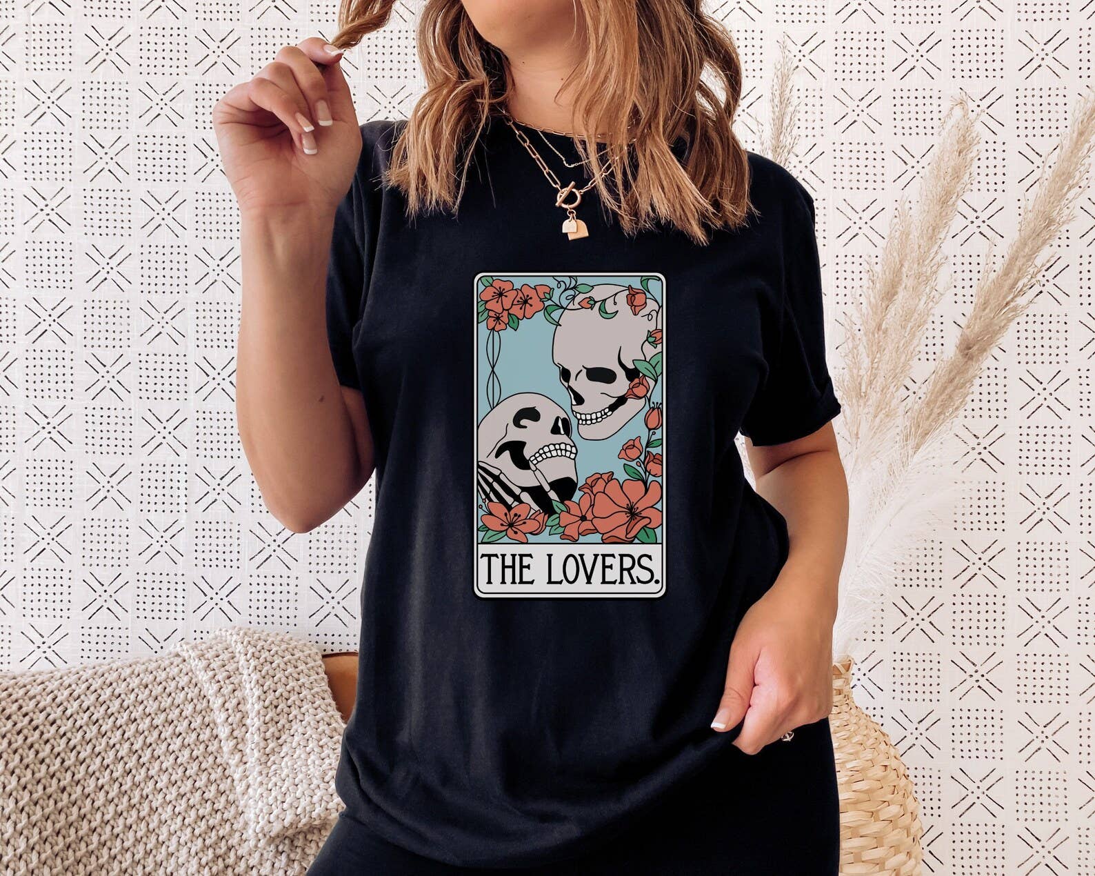 Tarot Card the Lovers Tshirt Hoodie, Sweatshirt | PodTeesHub.com