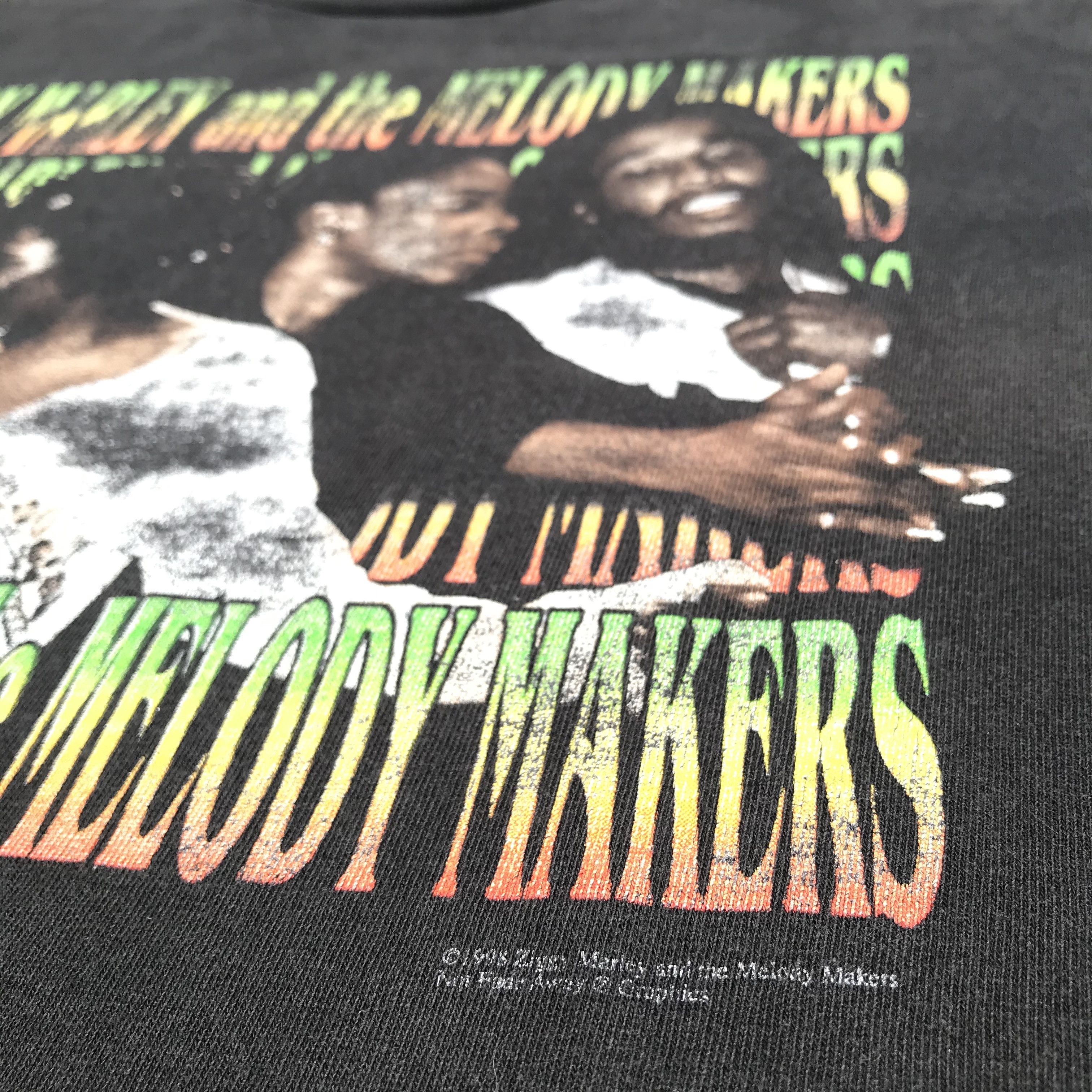 Rap Tees X Vintage Vintage 1998 Ziggy Marley Melody Makers Promo Tour Tee Faded Hoodie, Sweatshirt | PodTeesHub.com