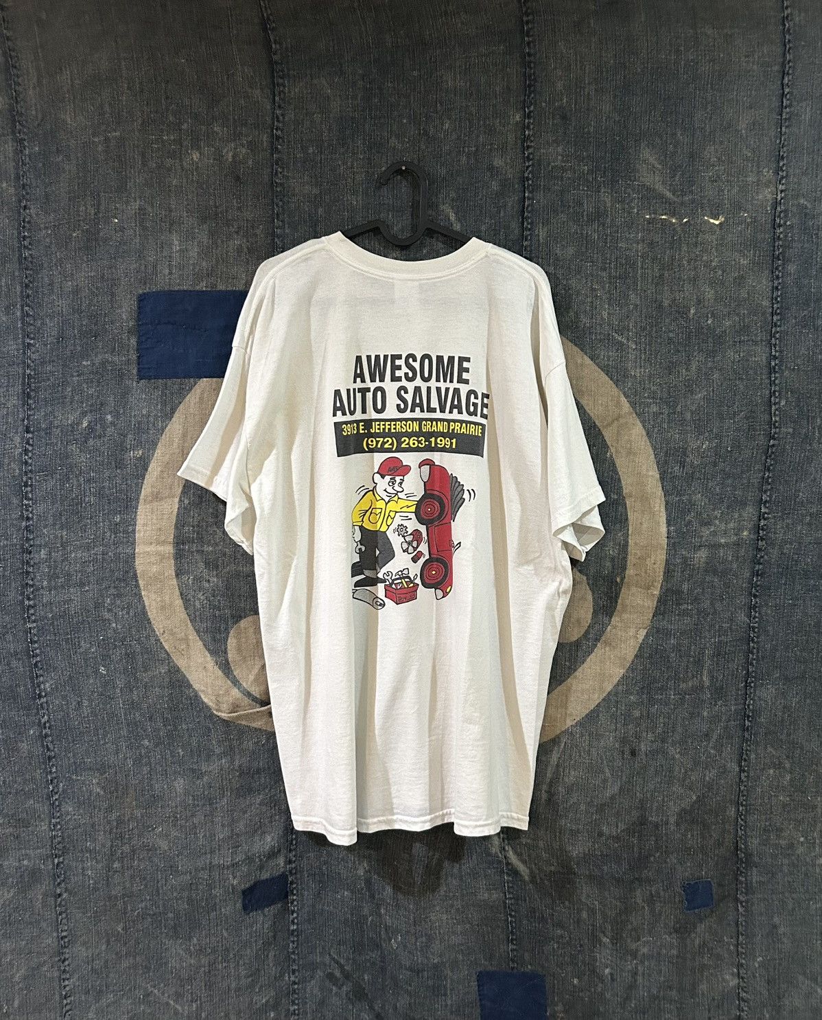 Vintage 90s Graphic T Shirt Auto Salvage Nascar Racing Hoodie, Sweatshirt | PodTeesHub.com