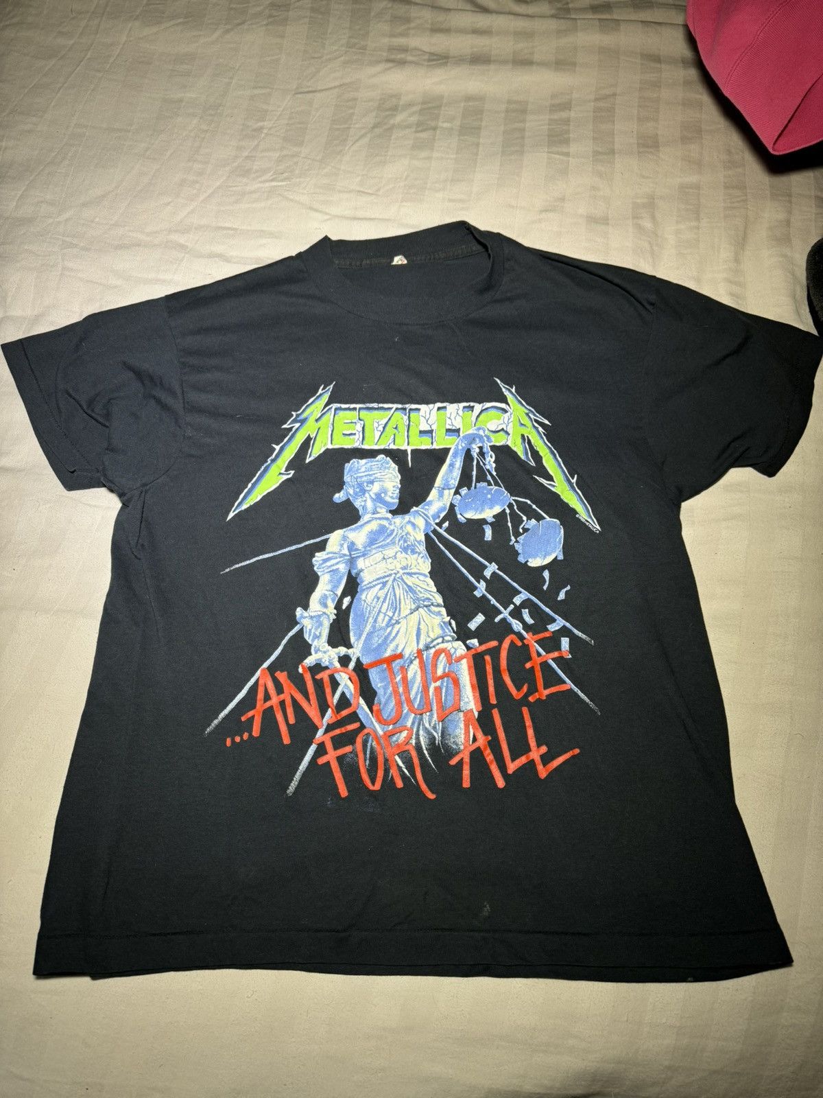 Vintage 1988 89 Metallica Tour Shirt Hoodie, Sweatshirt | PodTeesHub.com