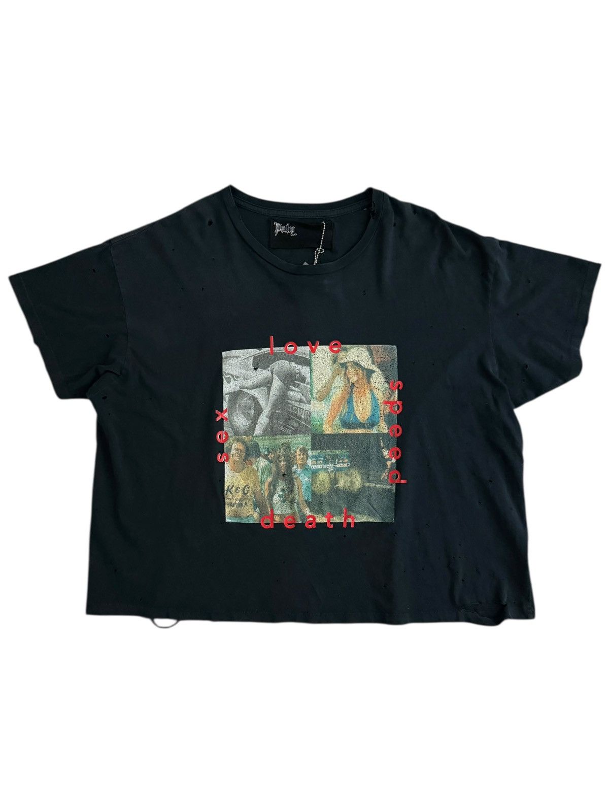 Paly Hollywoodspaly F1 Jungle Pam Washed Black Vintage T-Shirts, Hoodie, Sweatshirt