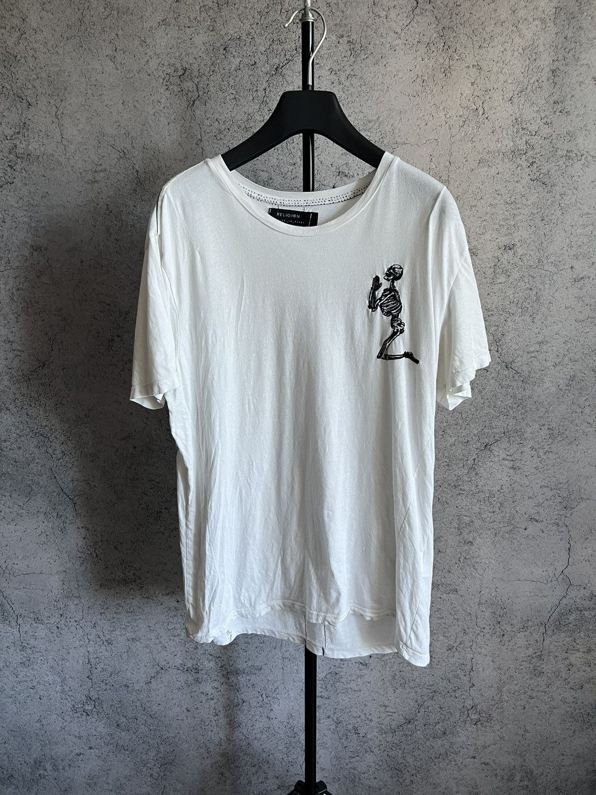 Vintage Religion Big Skeleton Logo Skulls Y2k T-Shirts, Hoodie, Sweatshirt