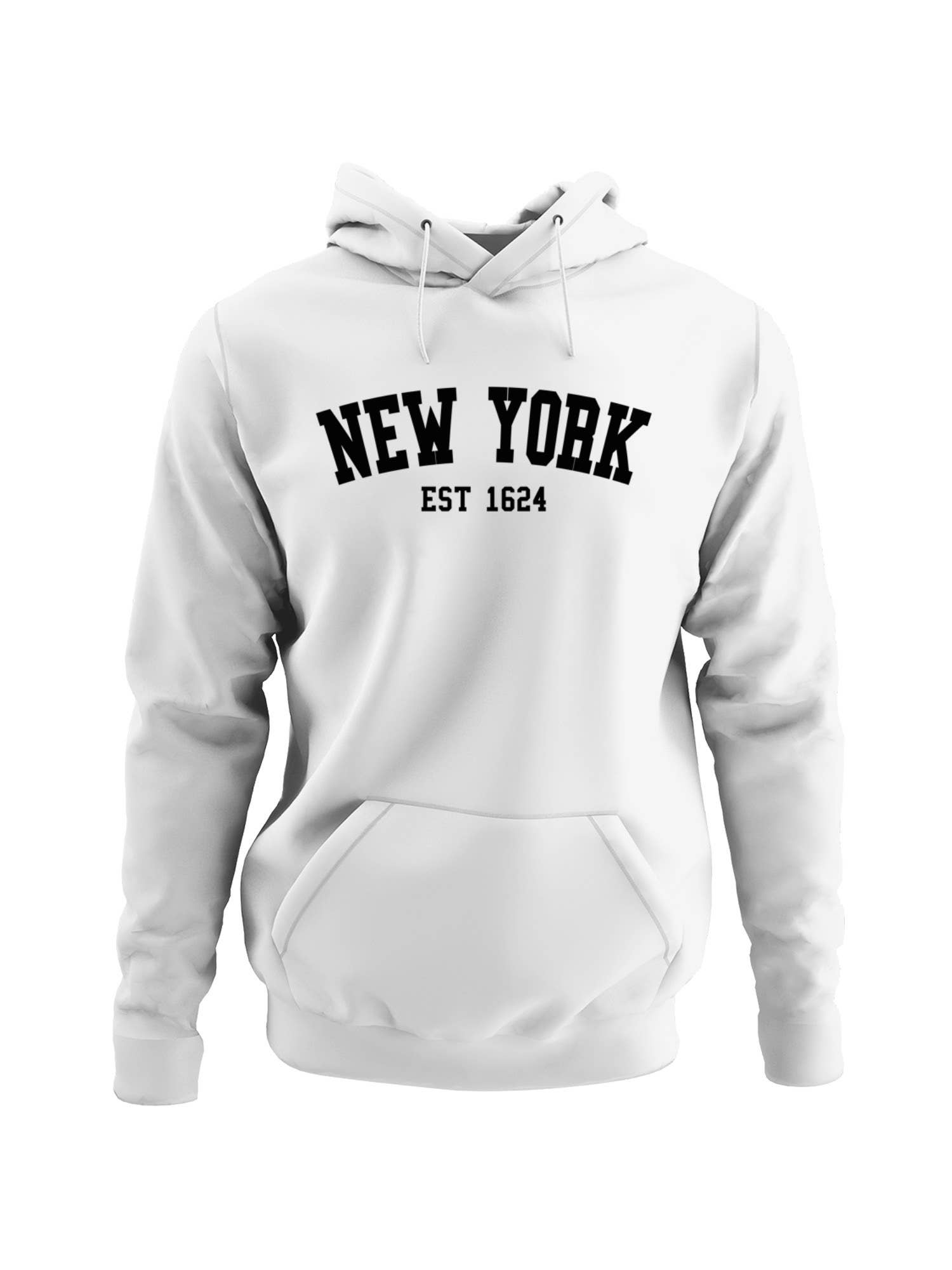 New York 1624  Women's Hoodie T-Shirts, Sweatshirt | PodTeesHub.com
