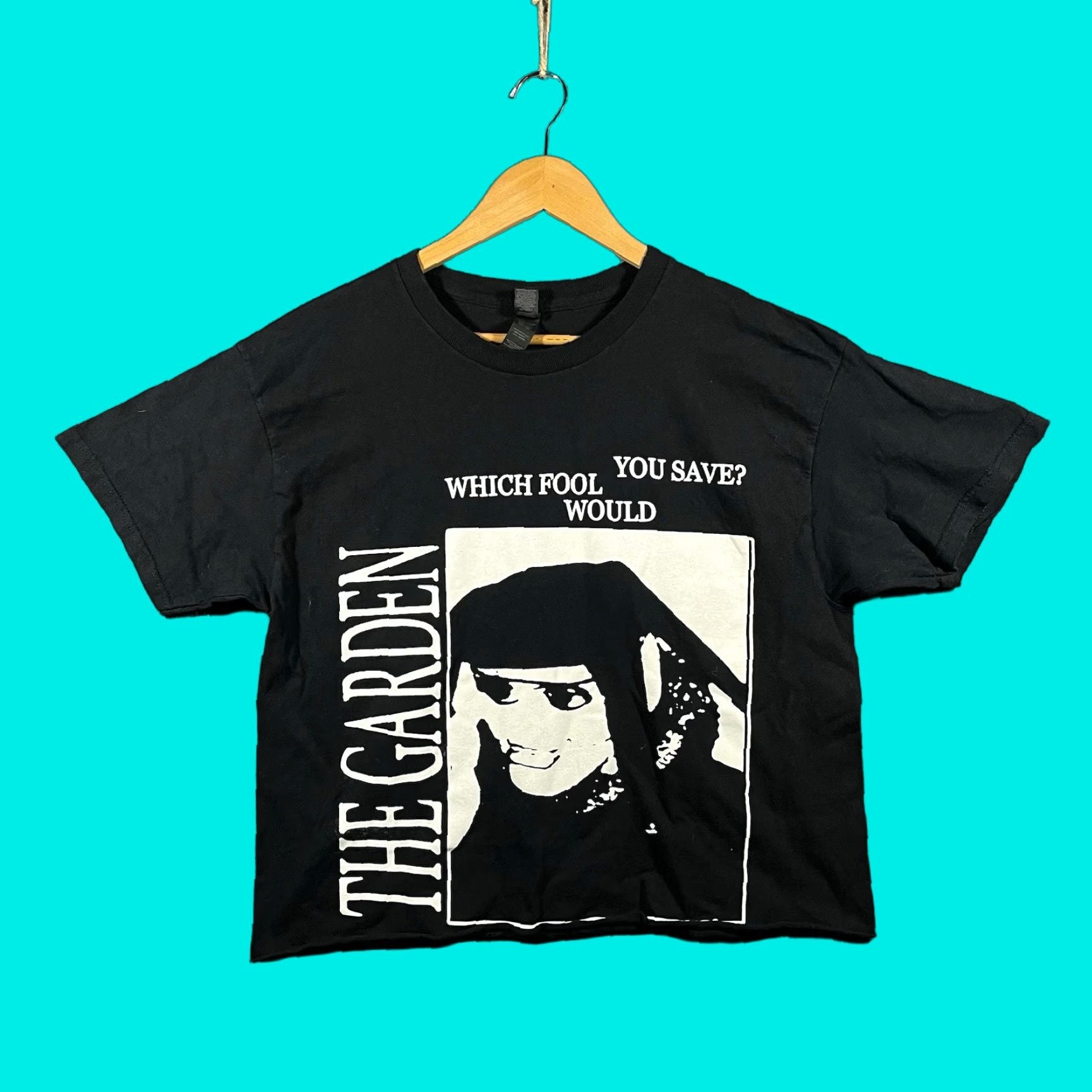 Vintage Unbranded T Shirt Band Graphic Print Short Sleeve Crew Neck Cotton Black L Adults Unisex Jes Hoodie, Sweatshirt