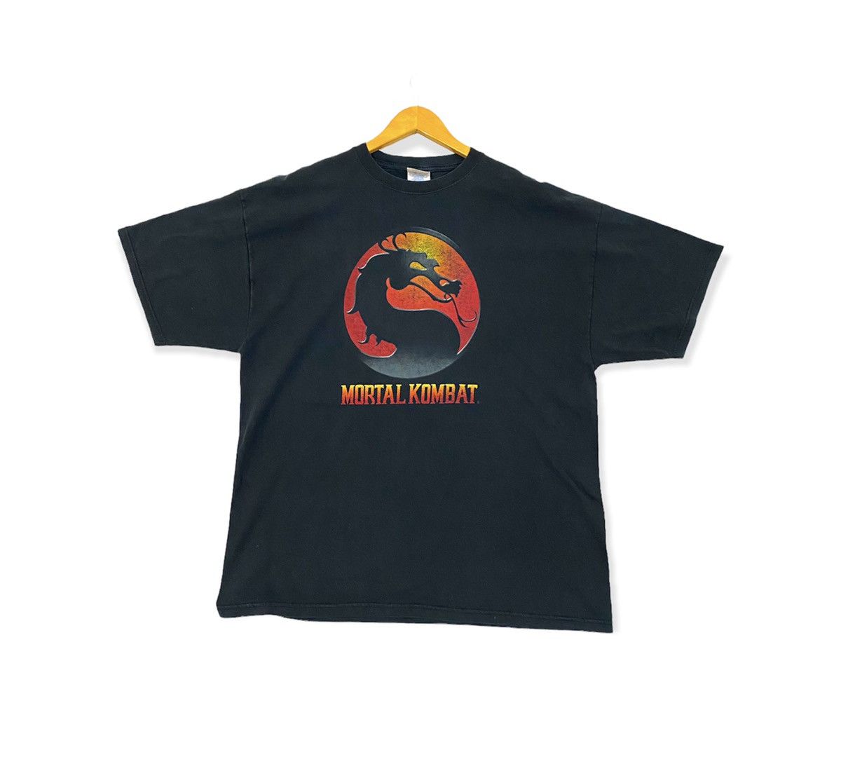 Vintage Mortal Kombat Big Logo Video Games T Shirts Hoodie, Sweatshirt | PodTeesHub.com