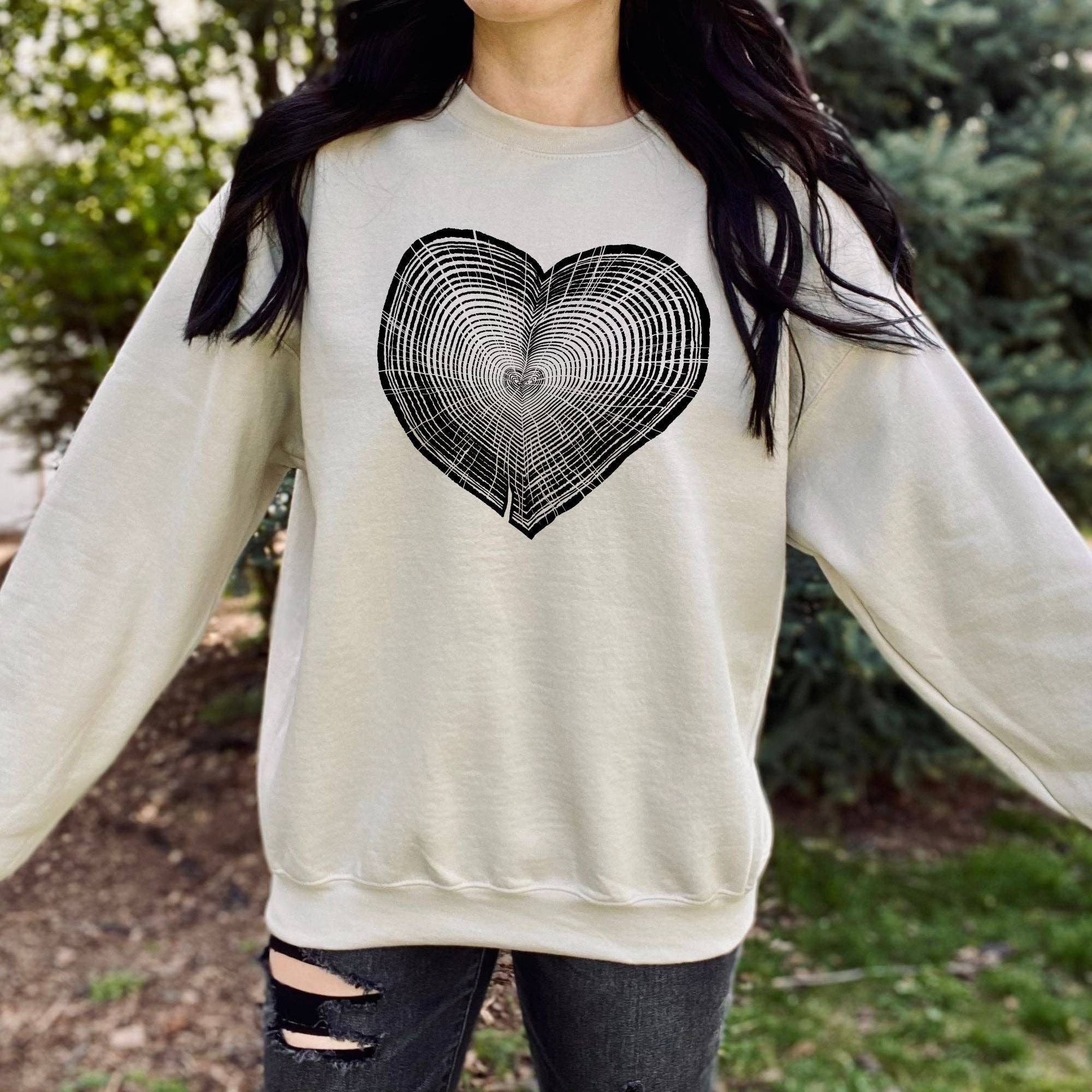 Tree Trunk Sweatshirt - Hoodie For Nature Lover *Unisex Fit* T-Shirts | PodTeesHub.com