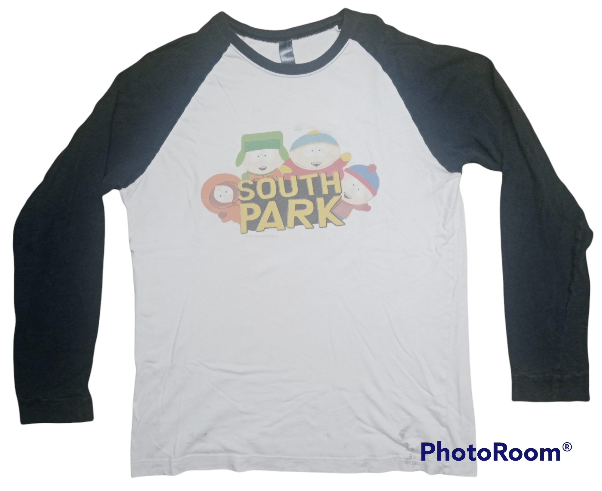 Vintage 2009 South Park Long Sleeve Raglan Shirt Hoodie, Sweatshirt | PodTeesHub.com