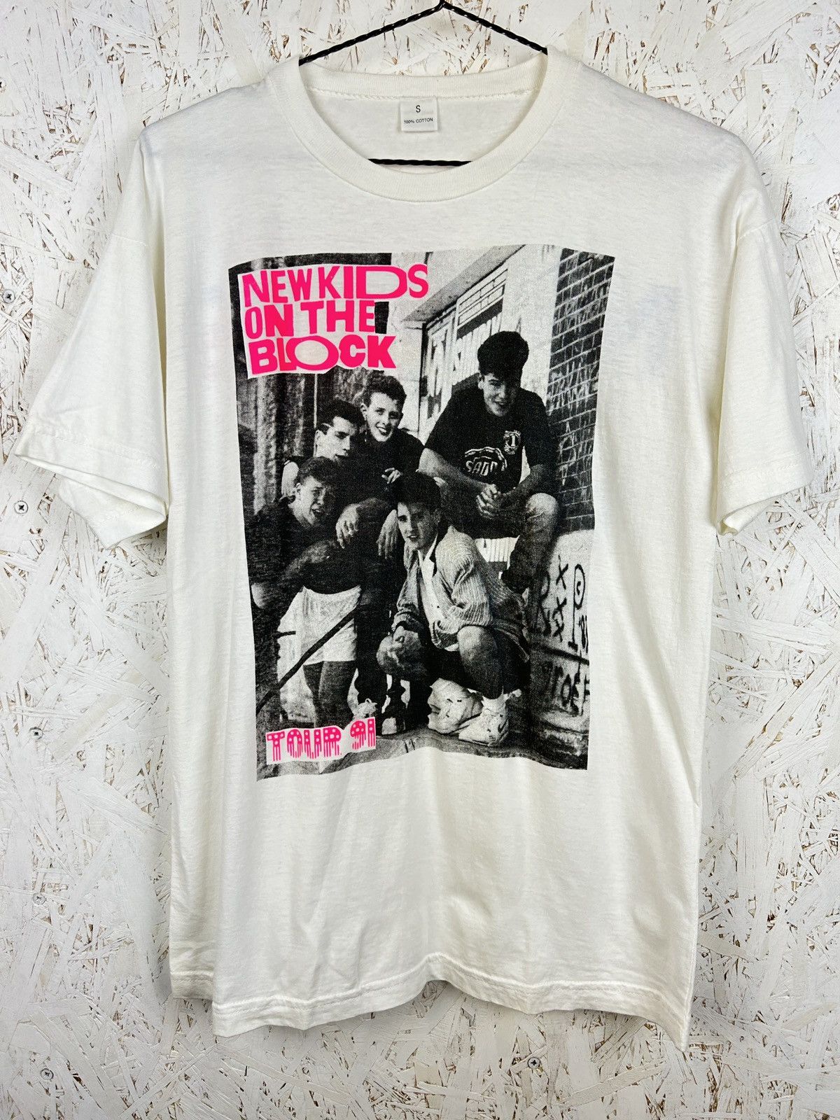 Band Tees 90s Vintage New Kids On The Block 1991 Euro Tour T Shirt Hoodie, Sweatshirt | PodTeesHub.com