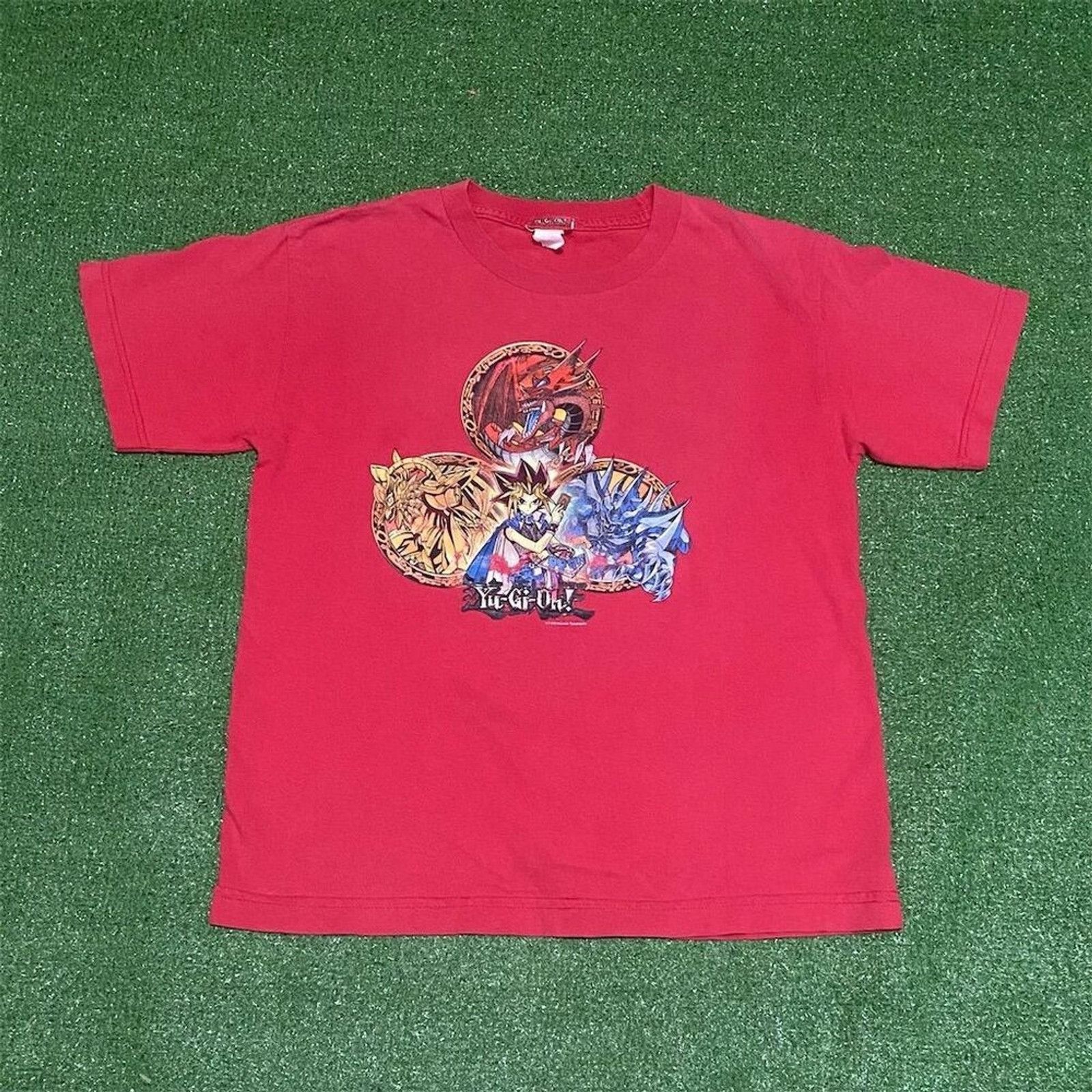 Other Vintage Yu Gi Oh S Red Print Size S 90s T-Shirts, Hoodie, Sweatshirt