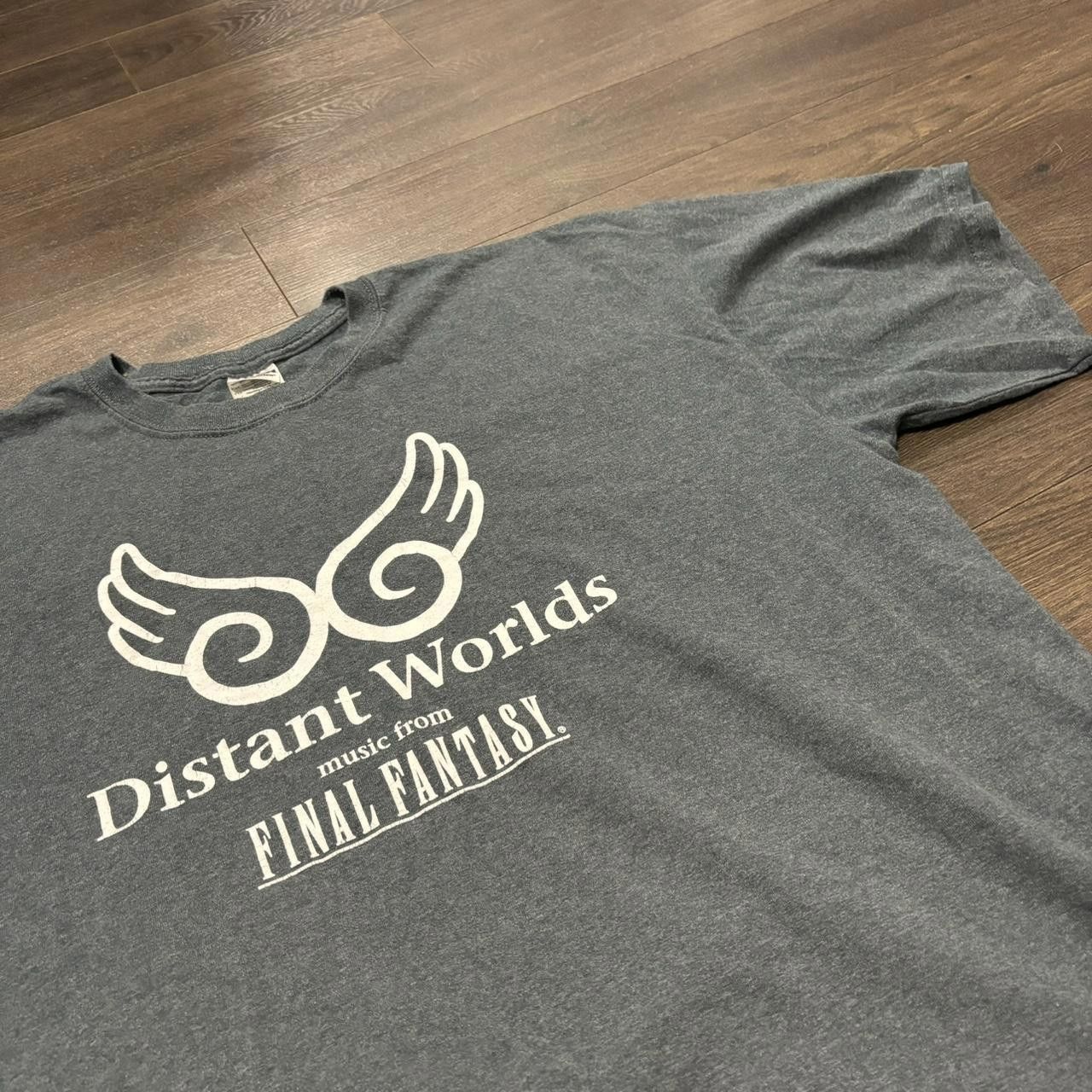 Gildan Vintage Distant World Music From Final Fantasy T Shirt Xl Hoodie, Sweatshirt | PodTeesHub.com