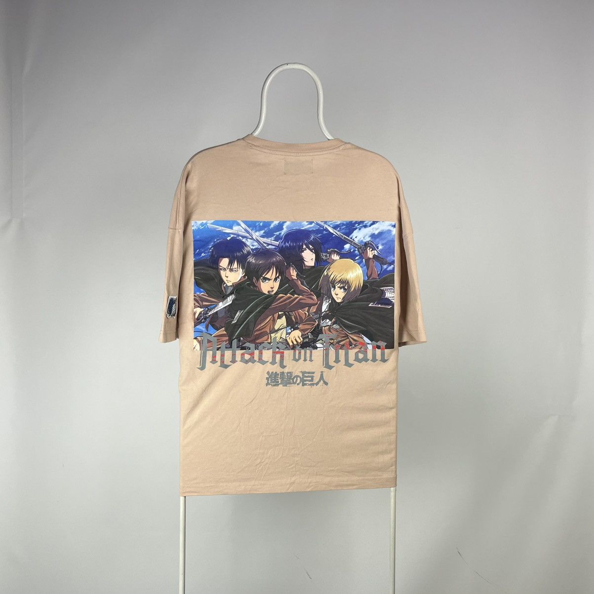 Anime Attack On Titan Tshirt Anima All Hero Oversized Small Hoodie, Sweatshirt | PodTeesHub.com