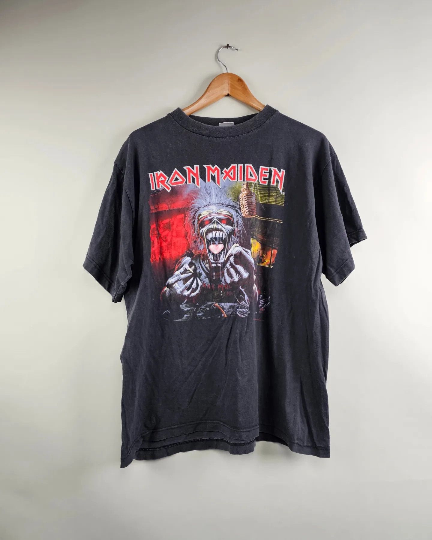 Iron Maiden X Vintage 1993 Iron Maiden Real Dead One 90s T-Shirts, Hoodie, Sweatshirt