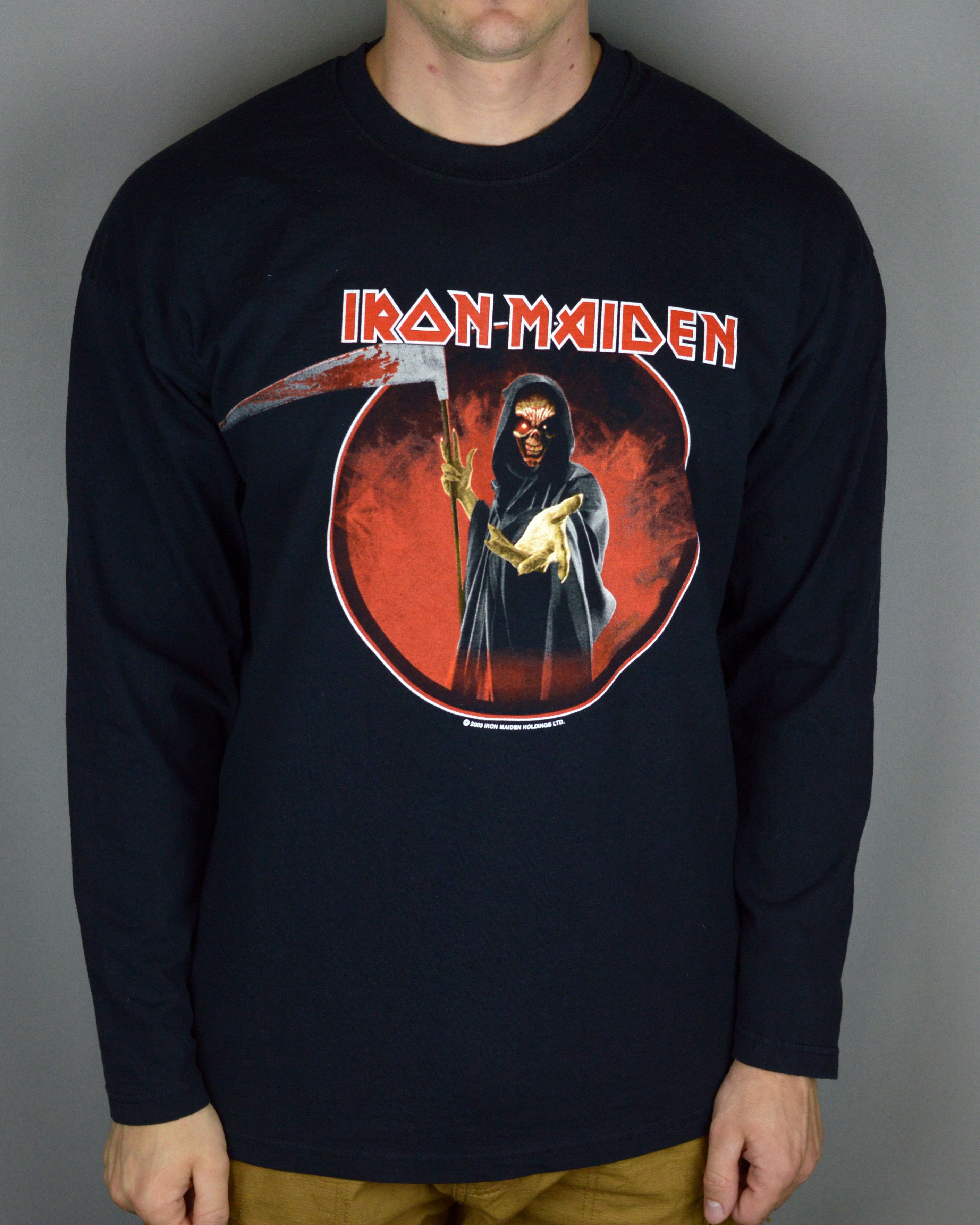 Vintage Iron Maiden Dance Of Death 2003 Long Sleeve T Shirt Hoodie, Sweatshirt | PodTeesHub.com