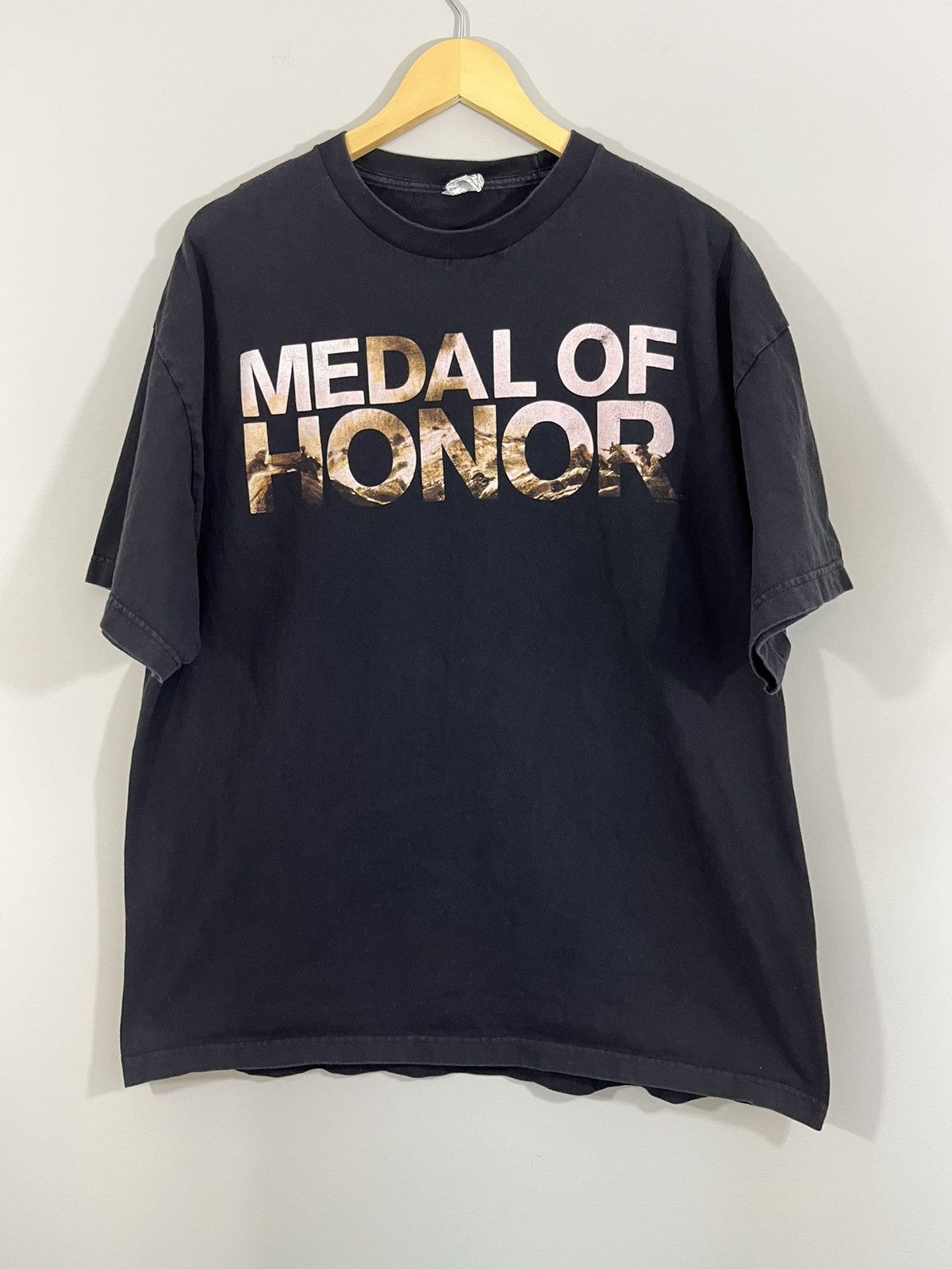 Vintage Faded Medal Of Honor Y2k Video Game Tee Hoodie, Sweatshirt | PodTeesHub.com