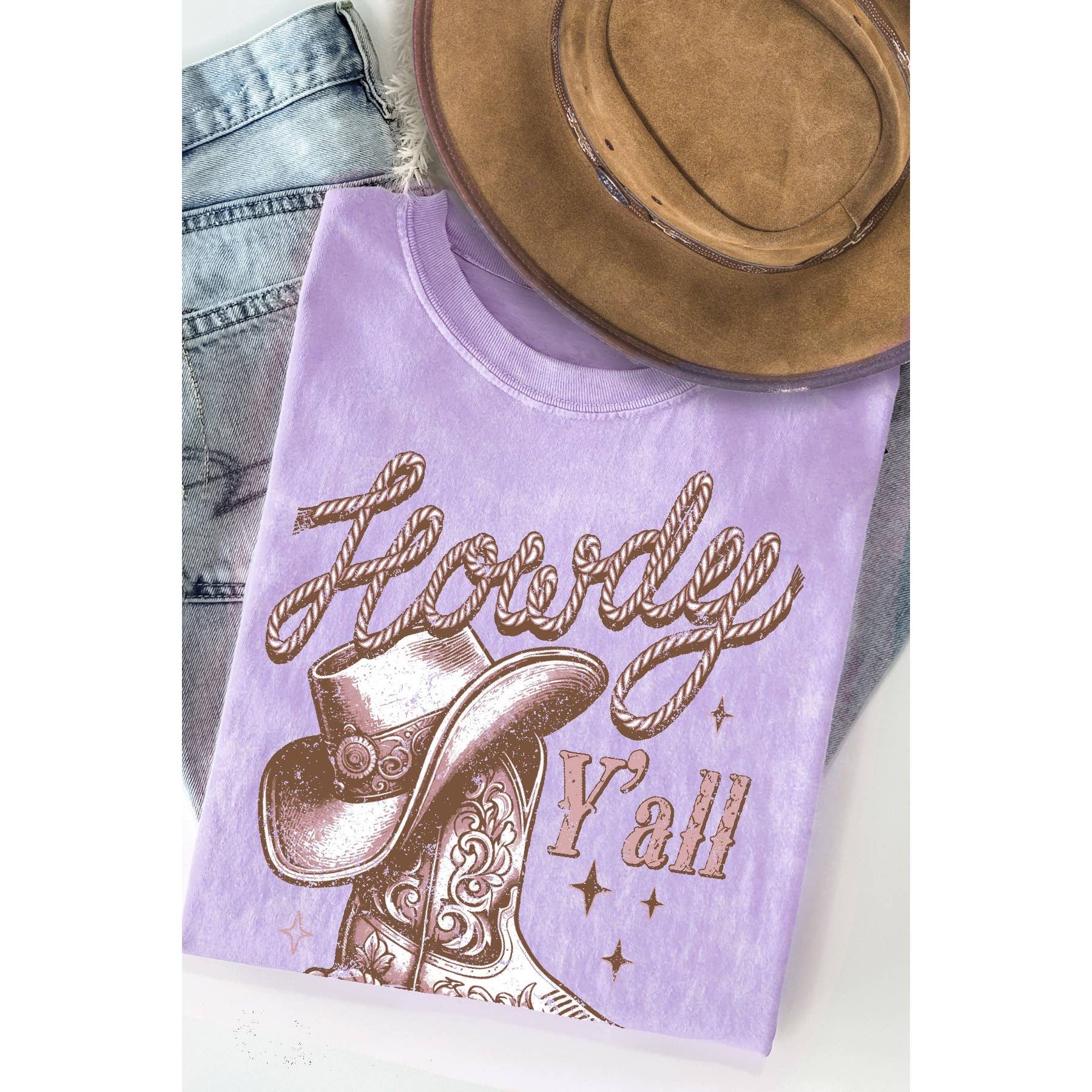 Howdy Y All  Mineral Wash T Shirt Hoodie, Sweatshirt | PodTeesHub.com