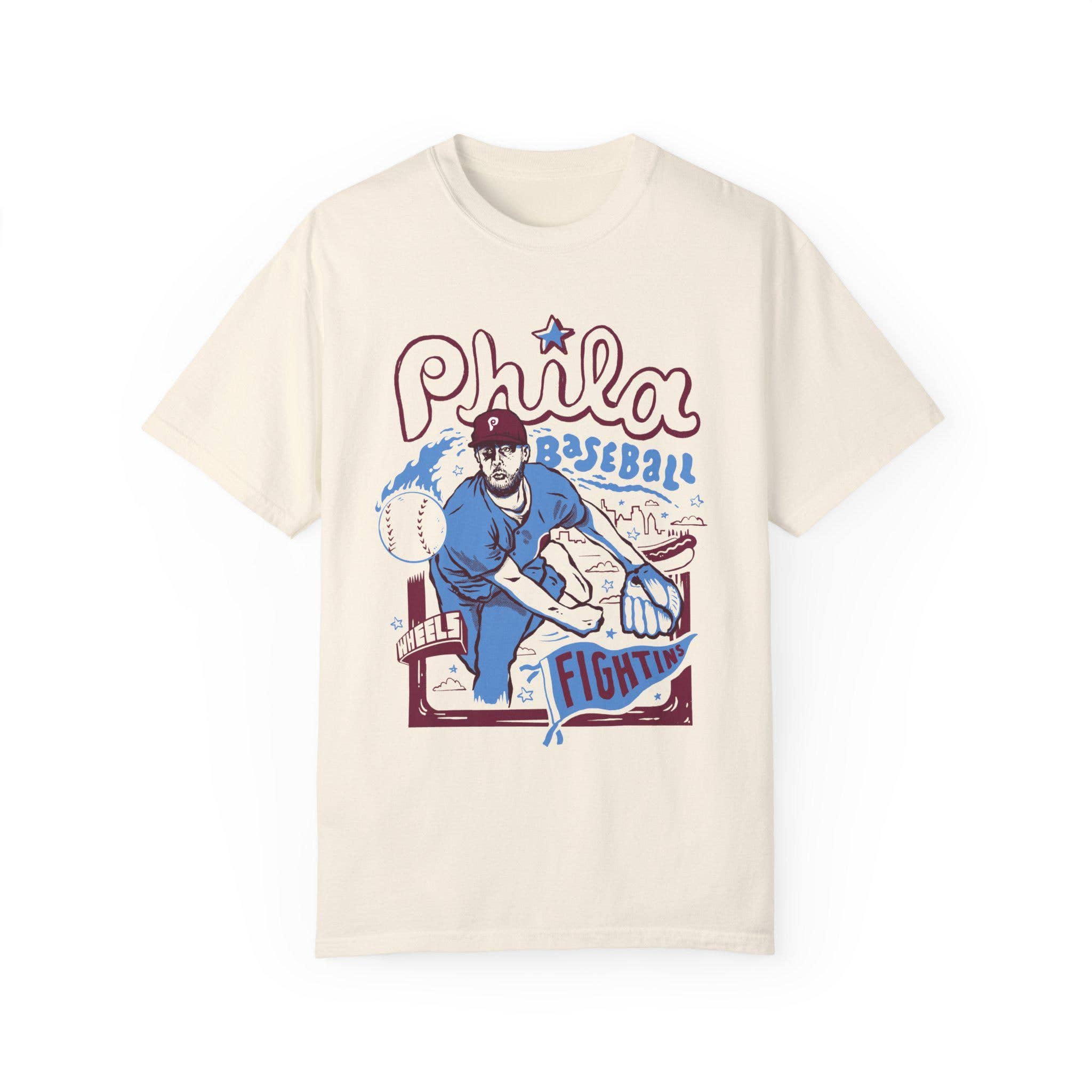 Wheeler Tee Brunofsky Design Phillies Baseball Hoodie, Sweatshirt | PodTeesHub.com