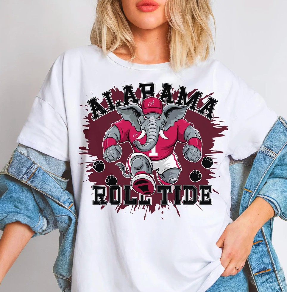 Alabama Roll Tide Tee or Sweatshirt Hoodie | PodTeesHub.com
