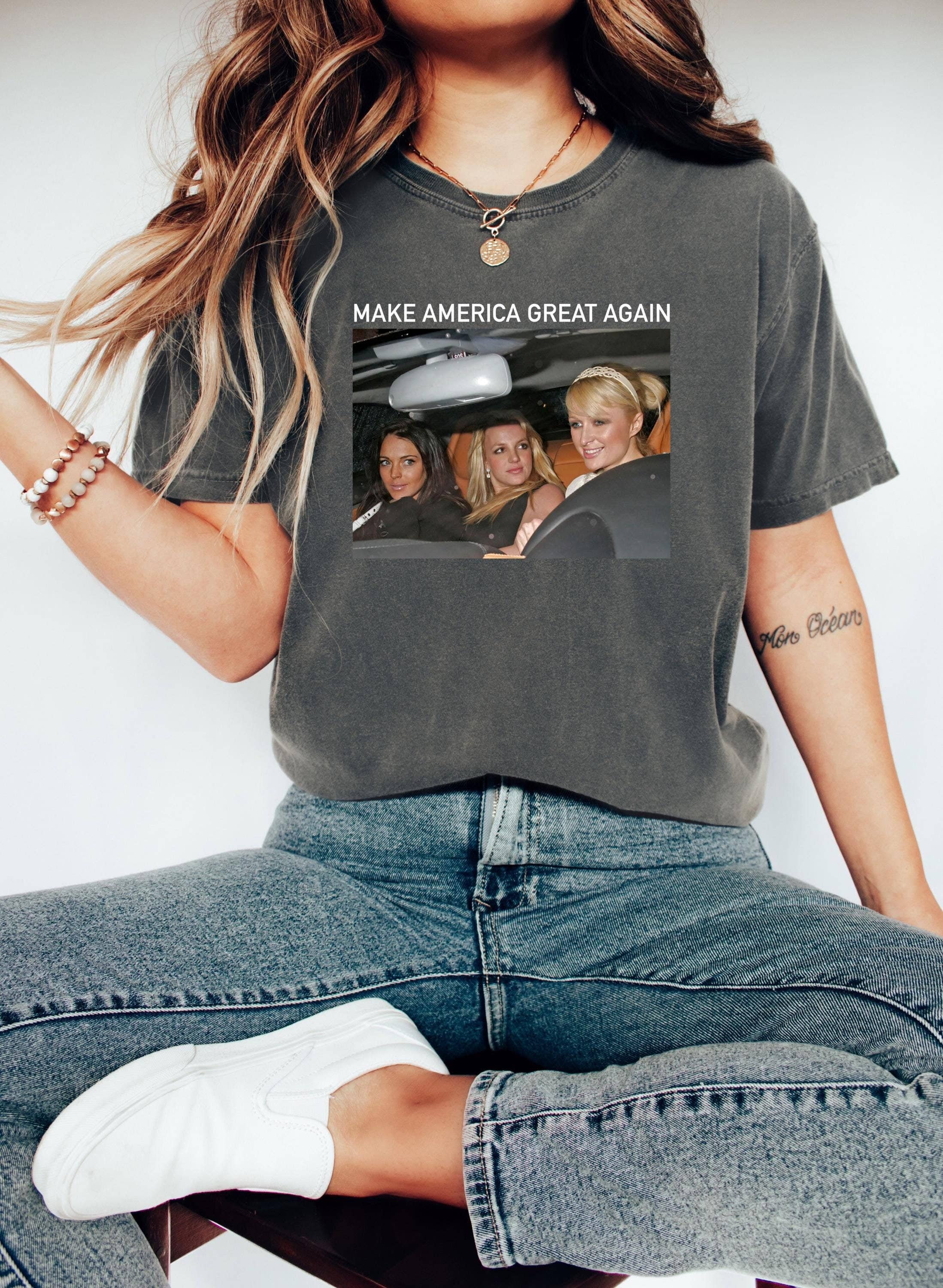 Make America Great Again Funny Britney Spears Sweatshirt T-Shirts, Hoodie | PodTeesHub.com