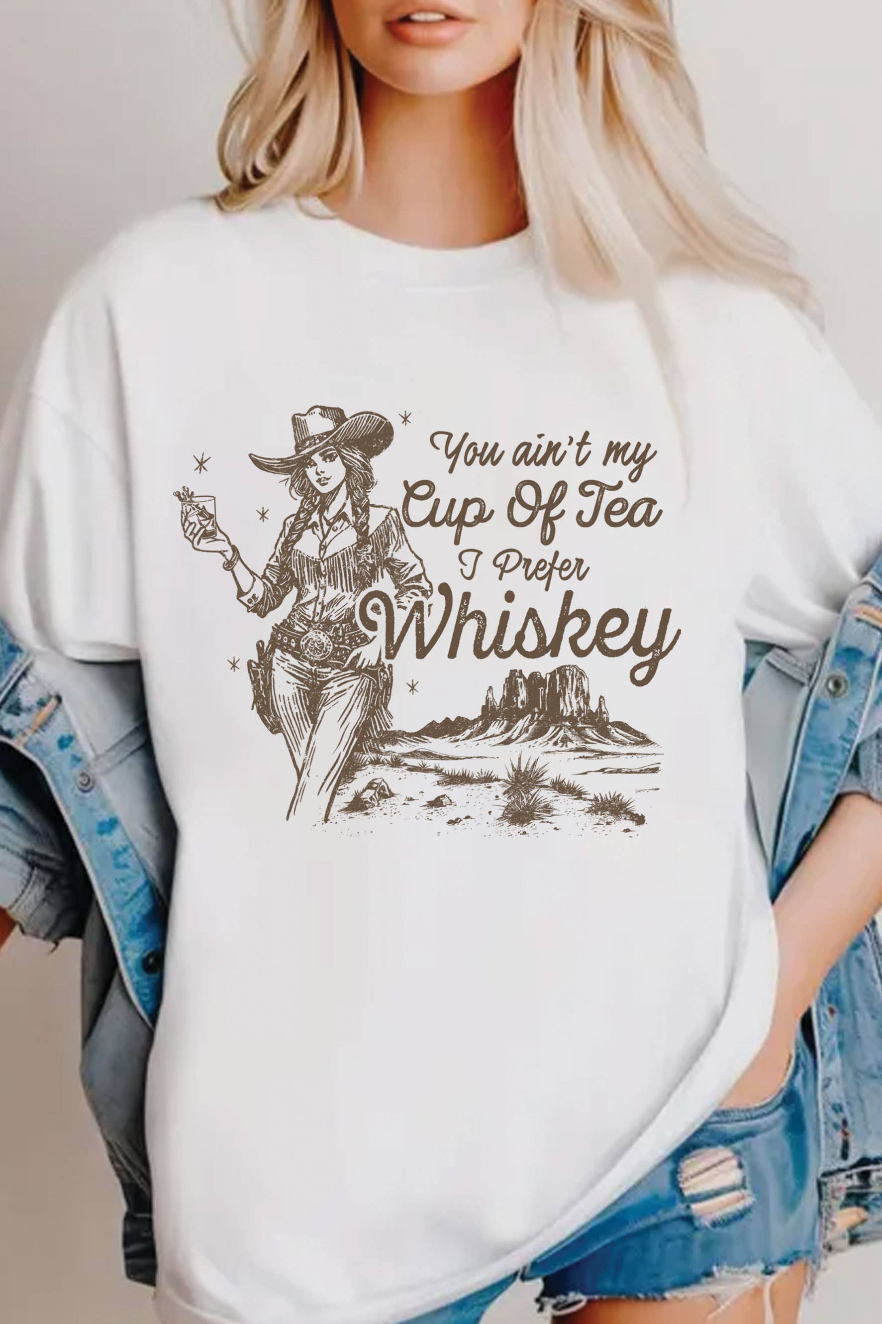 Whiskey Cowgirl Graphic Tshirt Hoodie, Sweatshirt | PodTeesHub.com