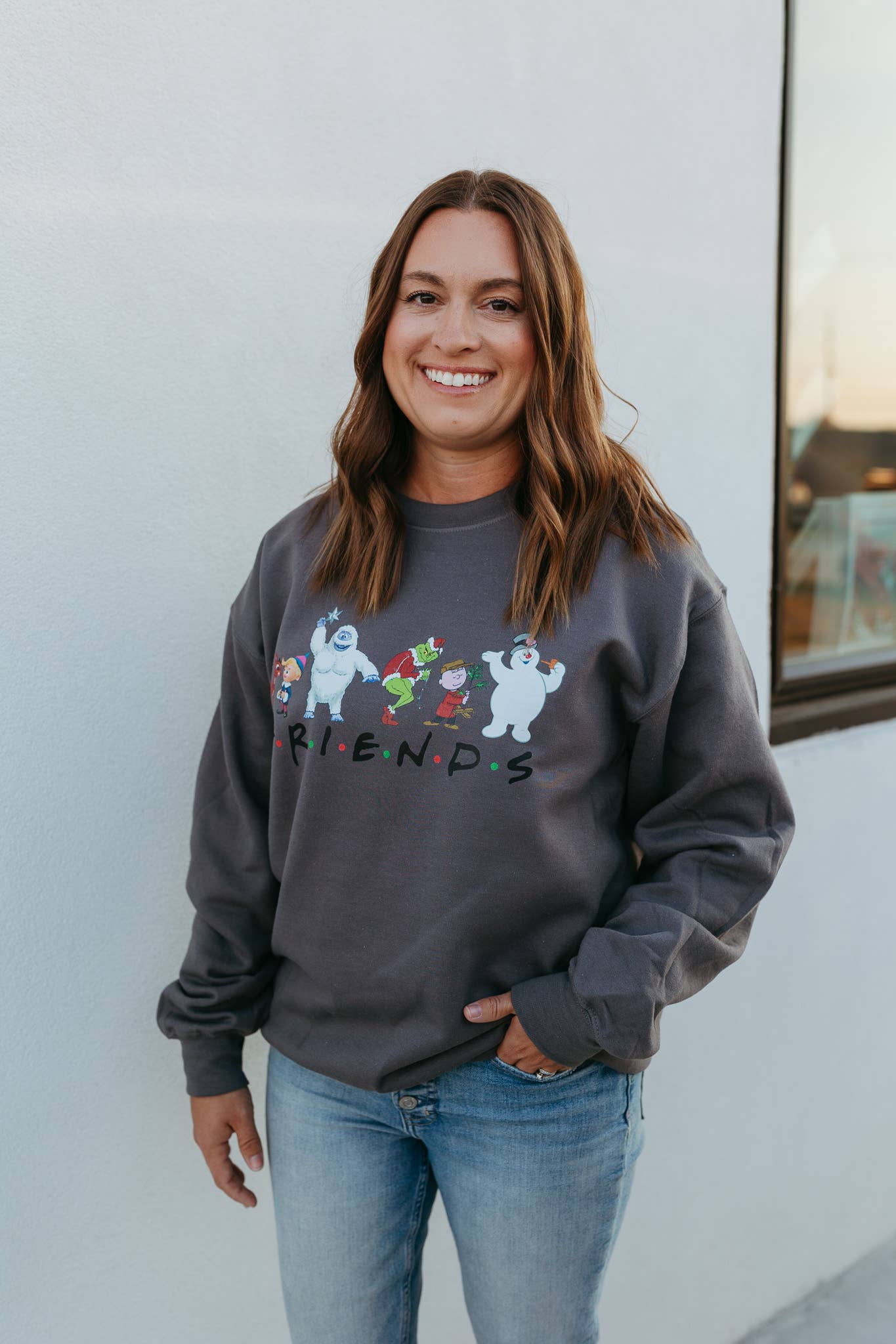 Friends Rudolph Christmas Graphic Sweatshirt T-Shirts, Hoodie | PodTeesHub.com