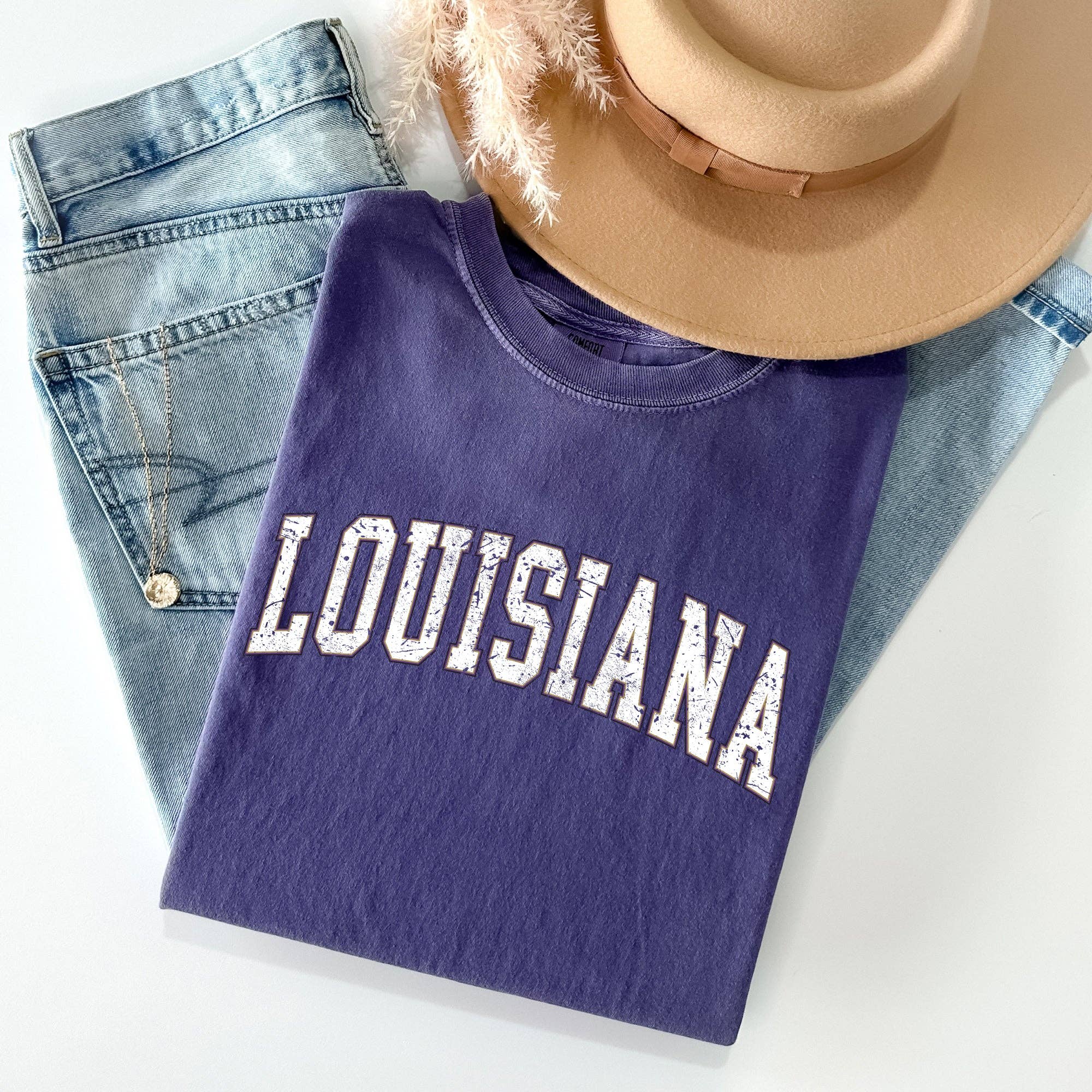 Louisiana, Football, Game Day, Tailgate Party State Tshirt Hoodie, Sweatshirt | PodTeesHub.com
